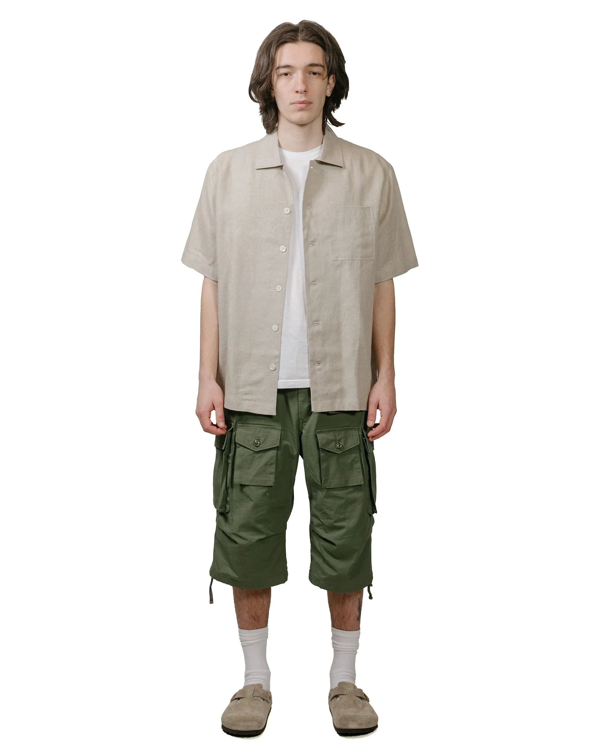 Engineered Garments FA Short Olive Cotton Ripstop sold by Lost & Found product image thumbnail 4