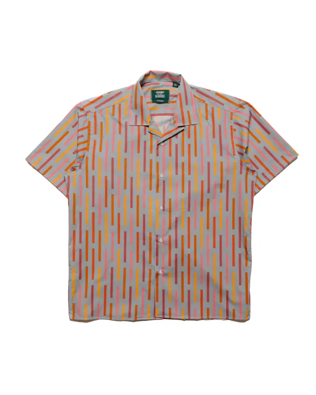 Gitman Vintage Bros. Alexander Girard 'Broken Stripe' 1952 Camp Shirt sold by Lost & Found