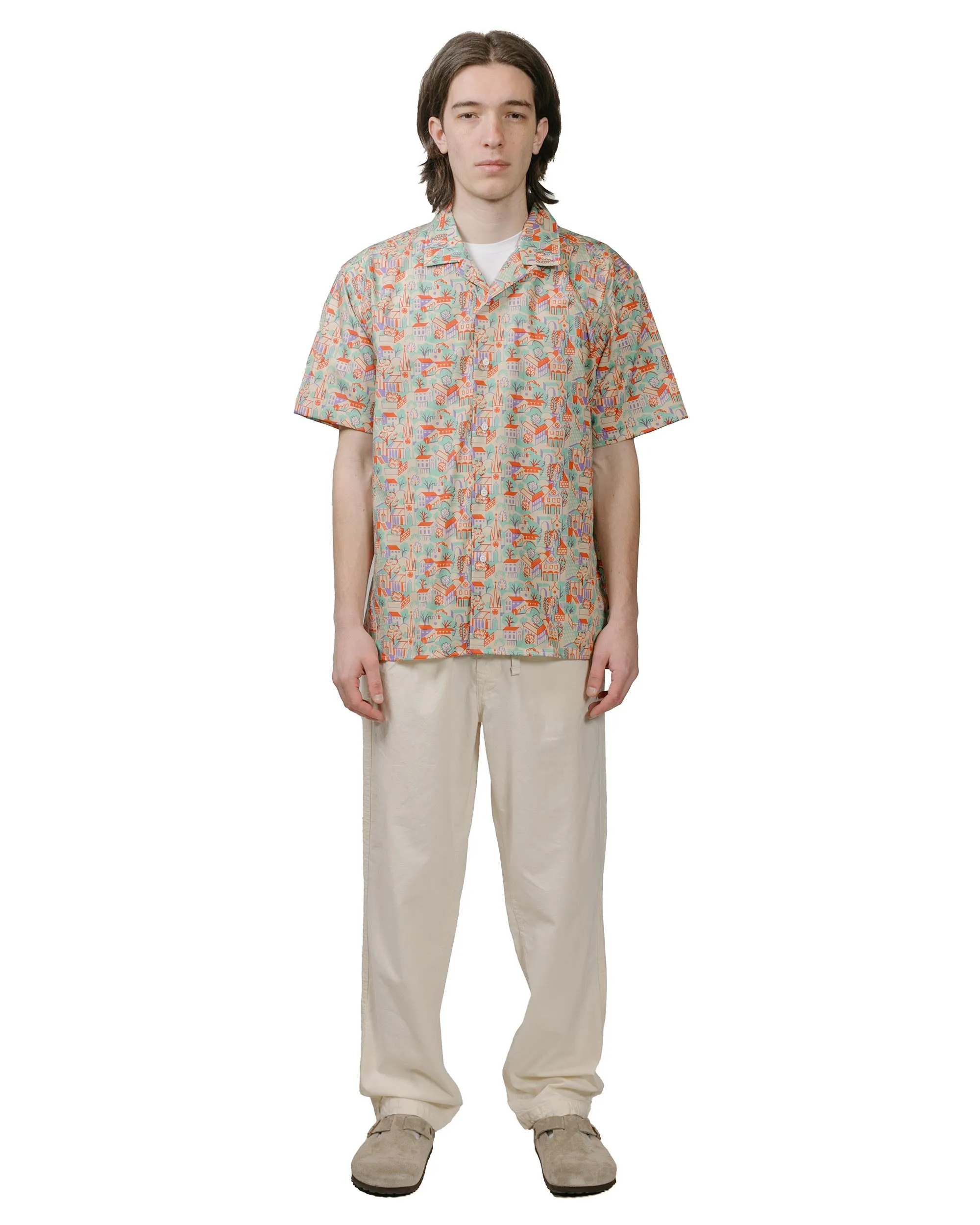 Gitman Vintage Bros. Alexander Girard 'Village' 1945 Camp Shirt sold by Lost & Found product image thumbnail 4