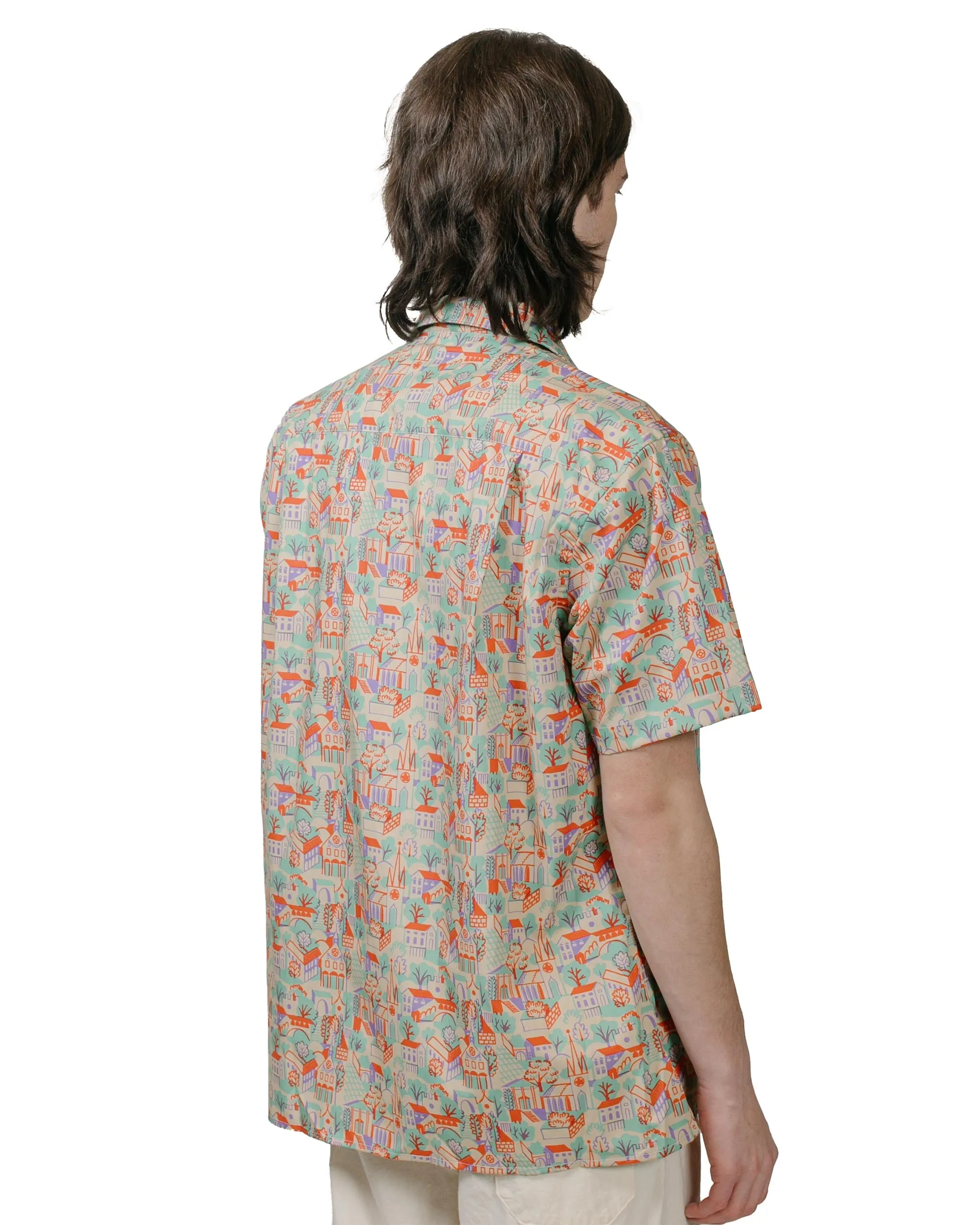 Gitman Vintage Bros. Alexander Girard 'Village' 1945 Camp Shirt sold by Lost & Found product image thumbnail 3