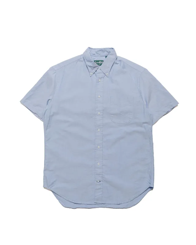 Gitman Vintage Bros. Blue Oxford Short Sleeve sold by Lost & Found