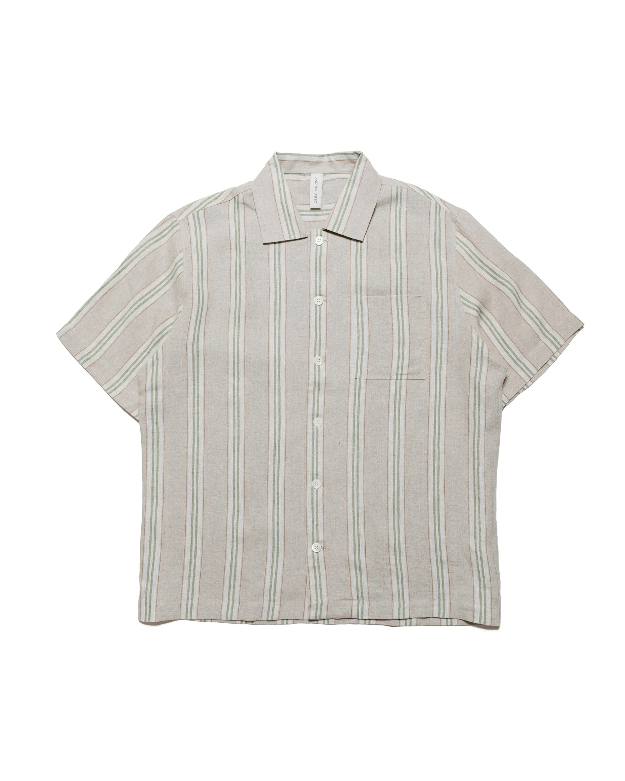 Another Aspect Another Shirt 2.0 Green Stripe sold by Lost & Found