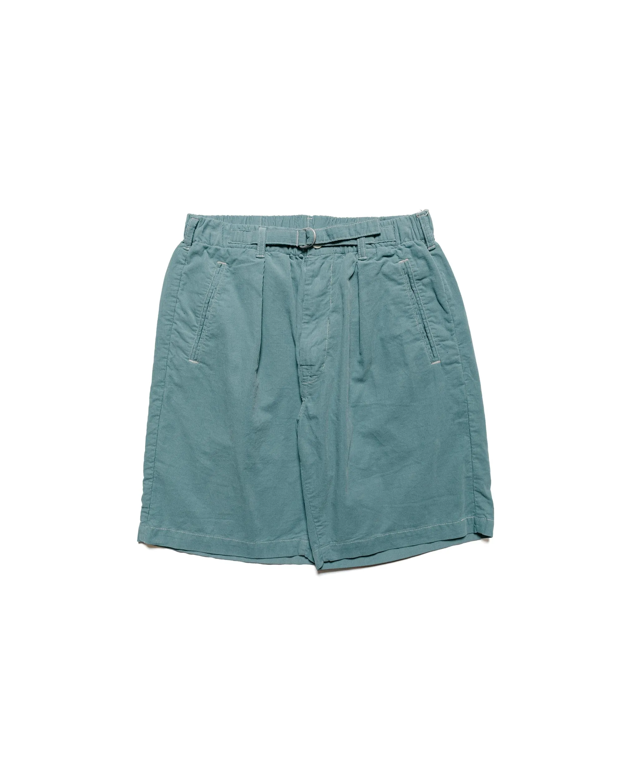 Post O'Alls E-Z Lax 4 Shorts Summer Cords Muscat Green sold by Lost & Found