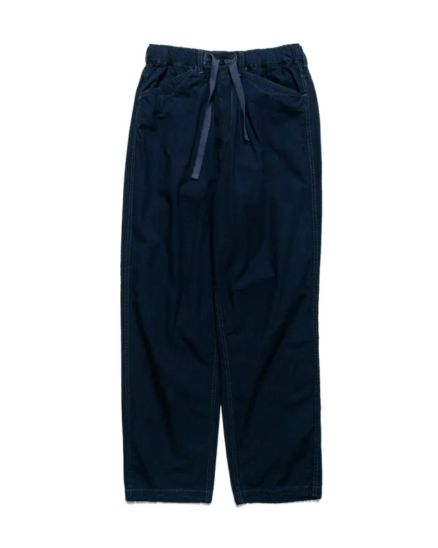 Post O'Alls E-Z Travail Pants Vintage Sheeting Indigo sold by Lost & Found