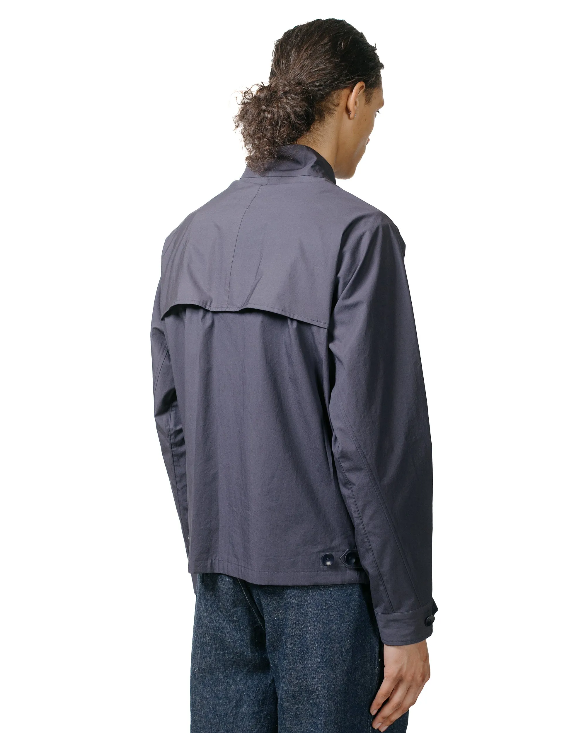 Cohérence Gianni Weather Resistant Cotton Light Jacket Slate Blue sold by Lost & Found product image thumbnail 3