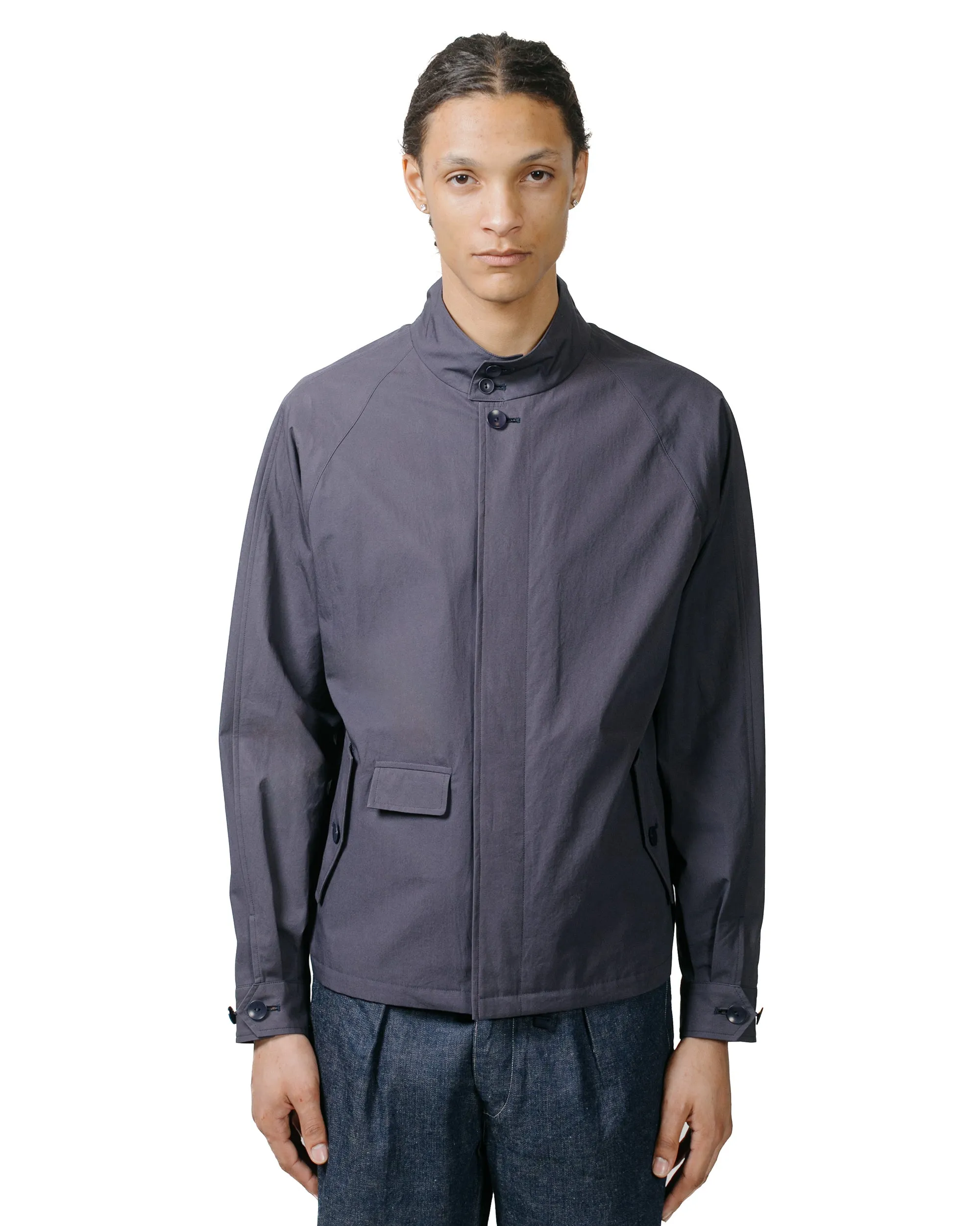 Cohérence Gianni Weather Resistant Cotton Light Jacket Slate Blue sold by Lost & Found product image thumbnail 2