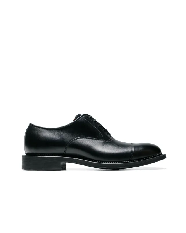 Viberg Bastion Oxford Black French Calf sold by Lost & Found