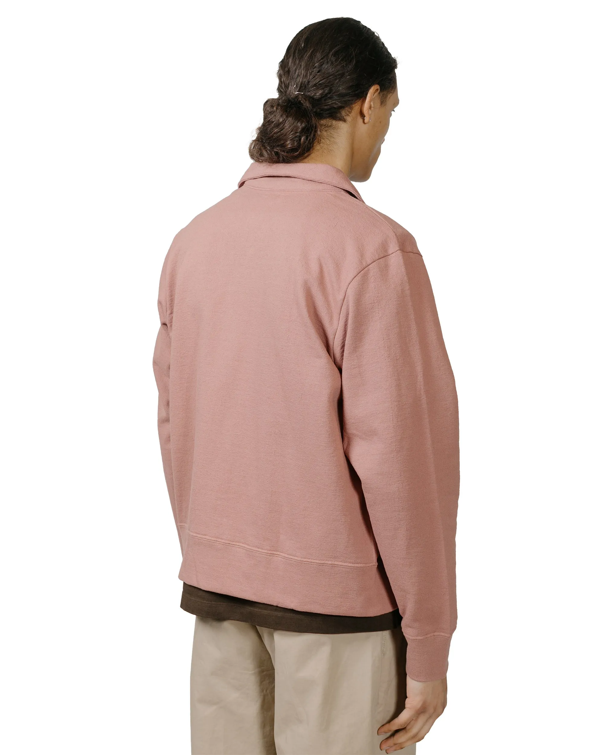 Lady White Co. Textured Full Zip Deep Mauve sold by Lost & Found product image thumbnail 3