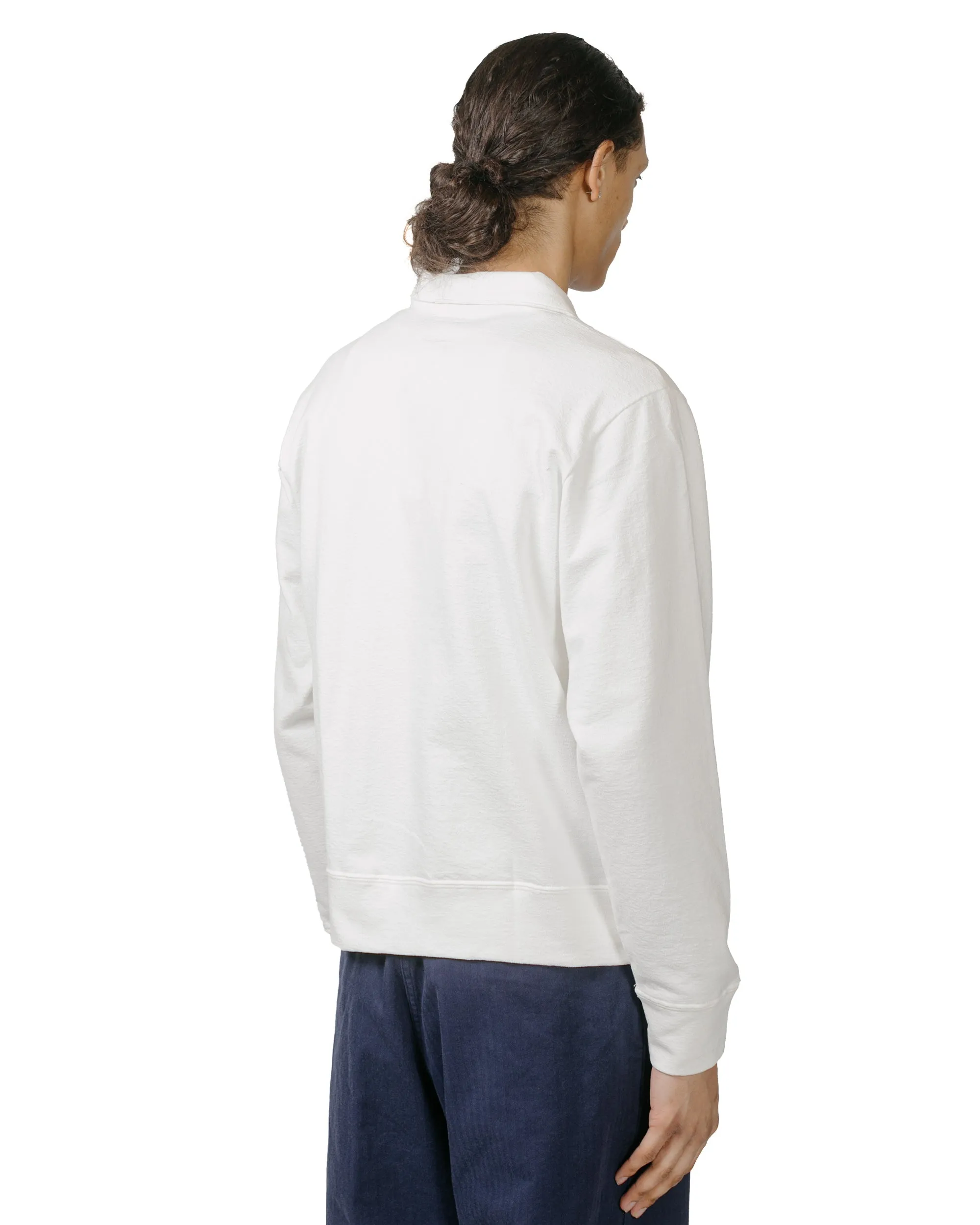 Lady White Co. Textured Full Zip White sold by Lost & Found product image thumbnail 3