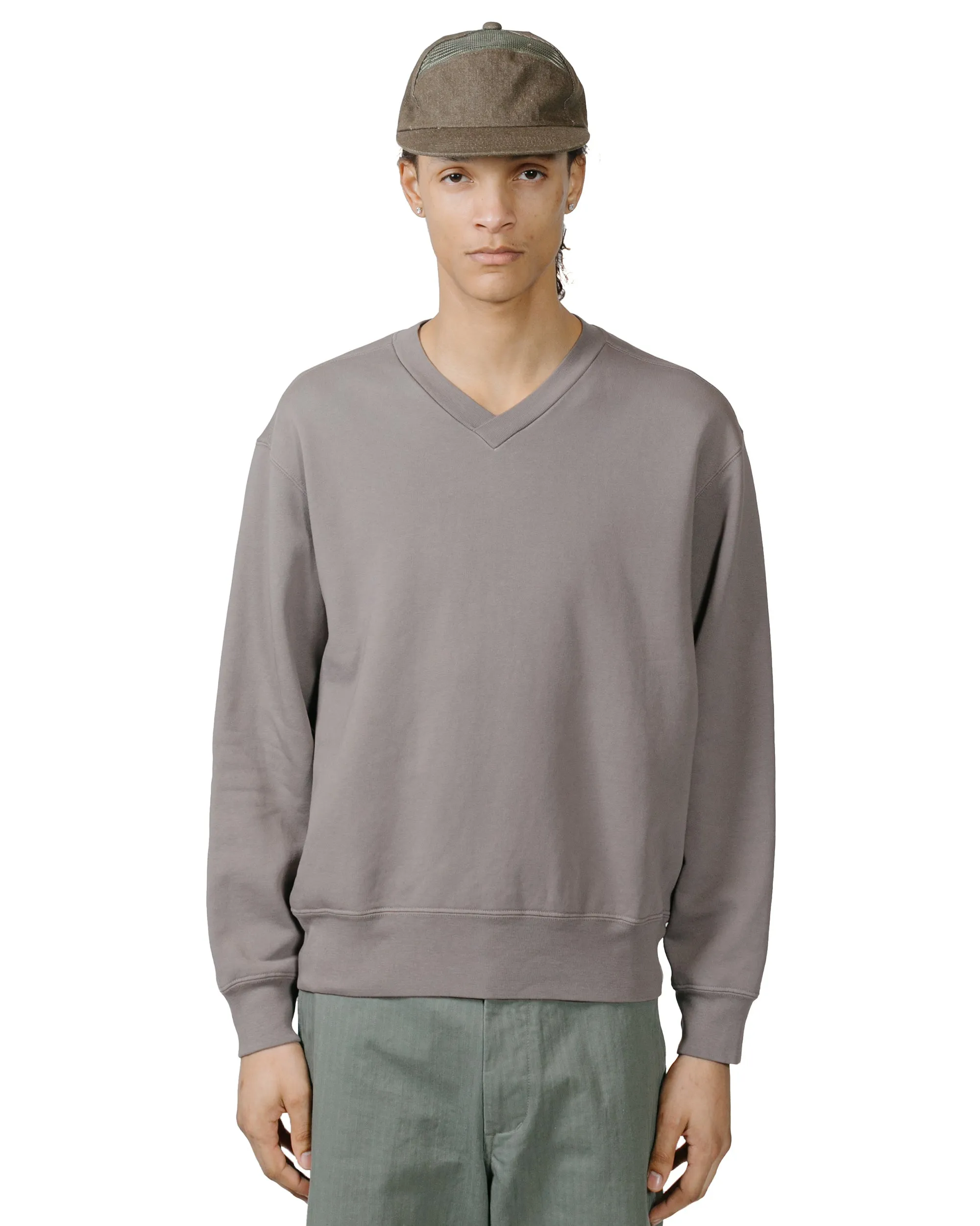 Lady White Co. Varsity Sweatshirt Dust Grey sold by Lost & Found product image thumbnail 2