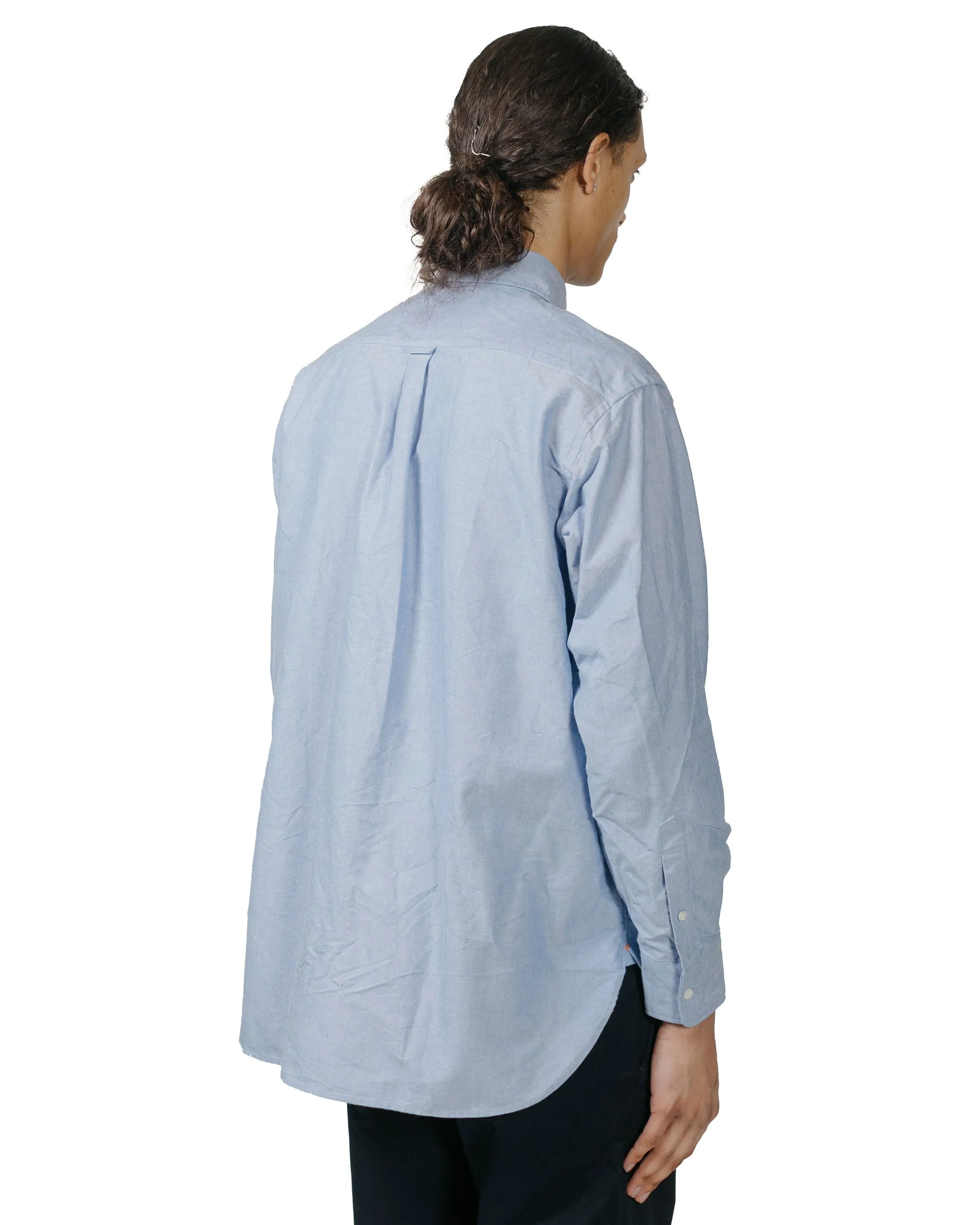 Beams Plus B.D. American Oxford Classic Fit Blue sold by Lost & Found product image thumbnail 3