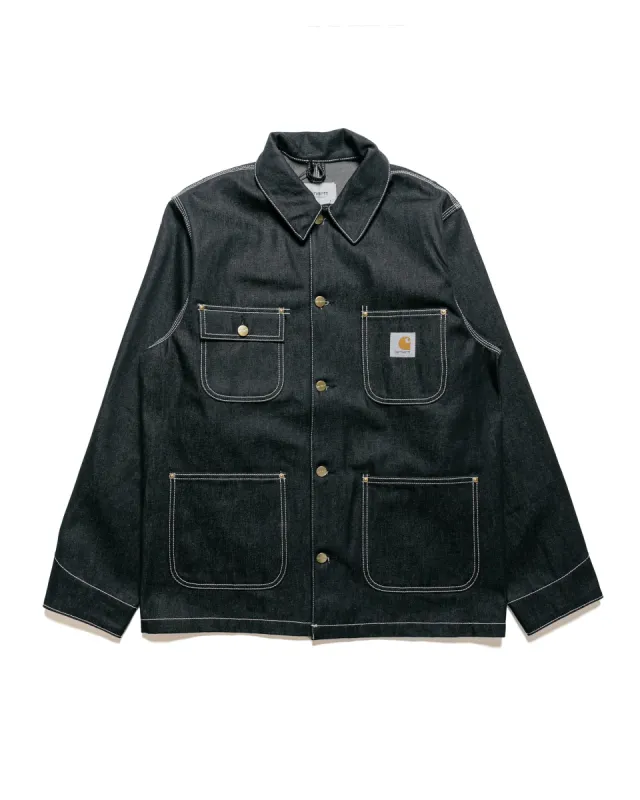 Carhartt W.I.P. OG Chore Coat Denim Black Rigid sold by Lost & Found