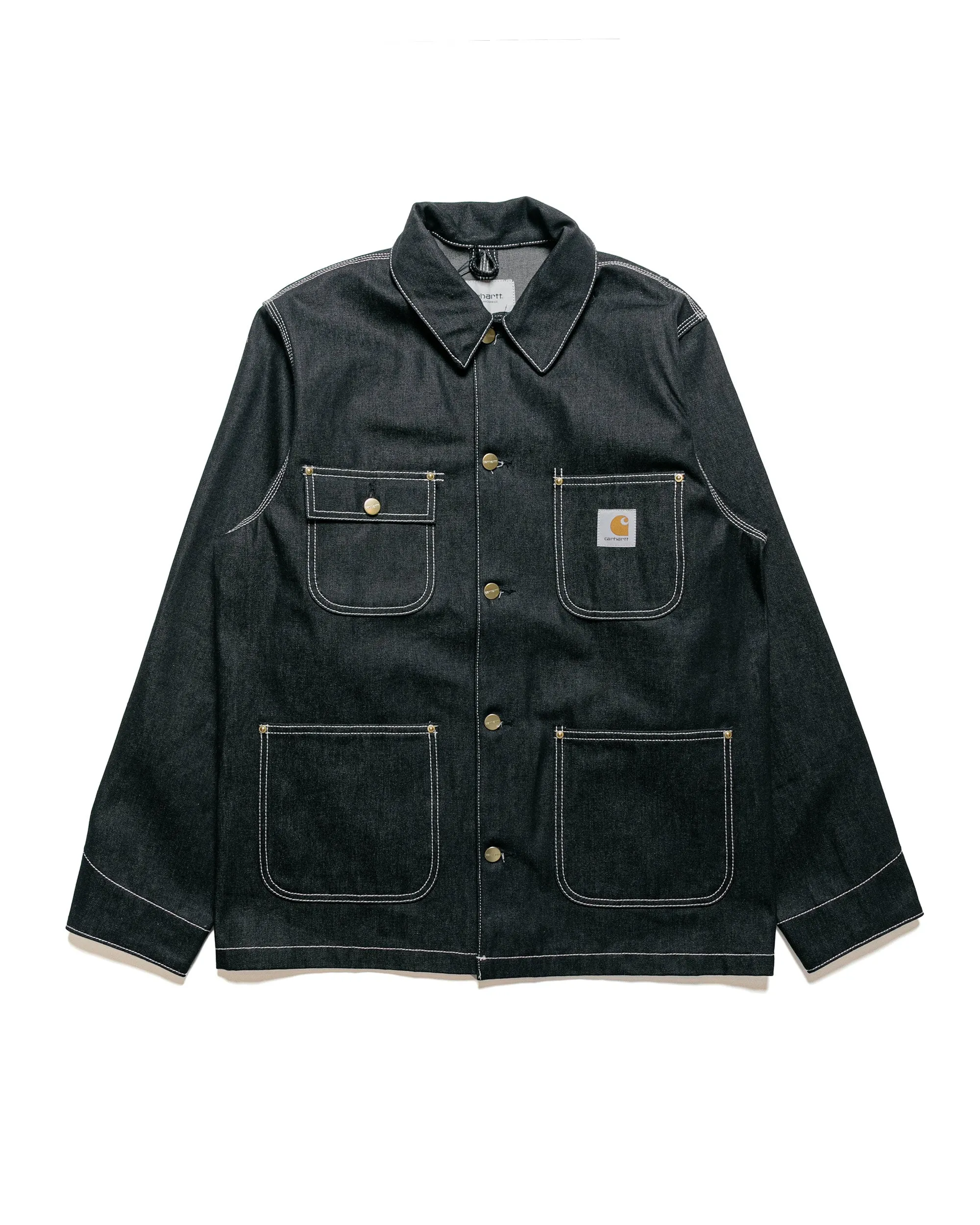 Carhartt W.I.P. OG Chore Coat Denim Black Rigid sold by Lost & Found
