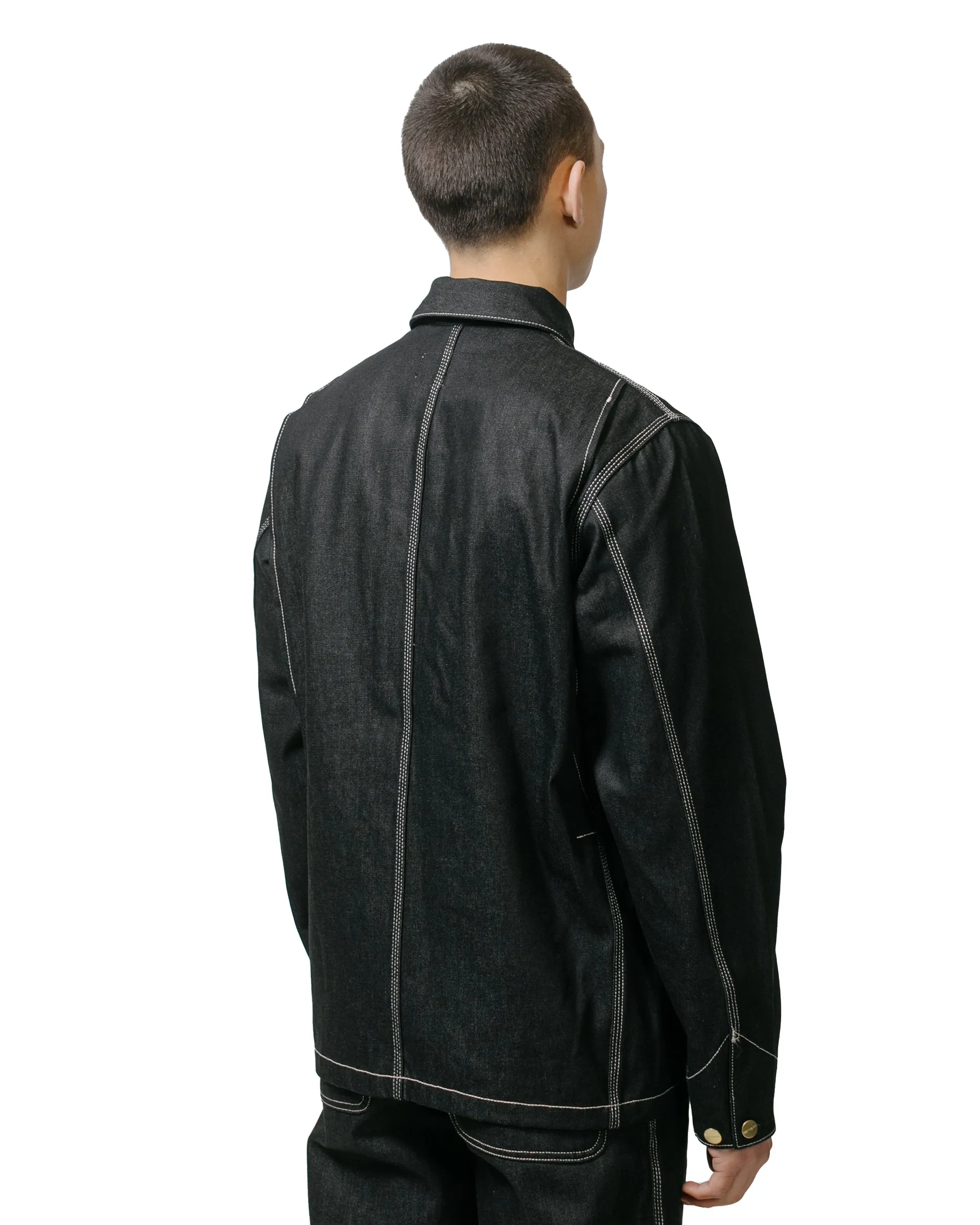 Carhartt W.I.P. OG Chore Coat Denim Black Rigid sold by Lost & Found product image thumbnail 3