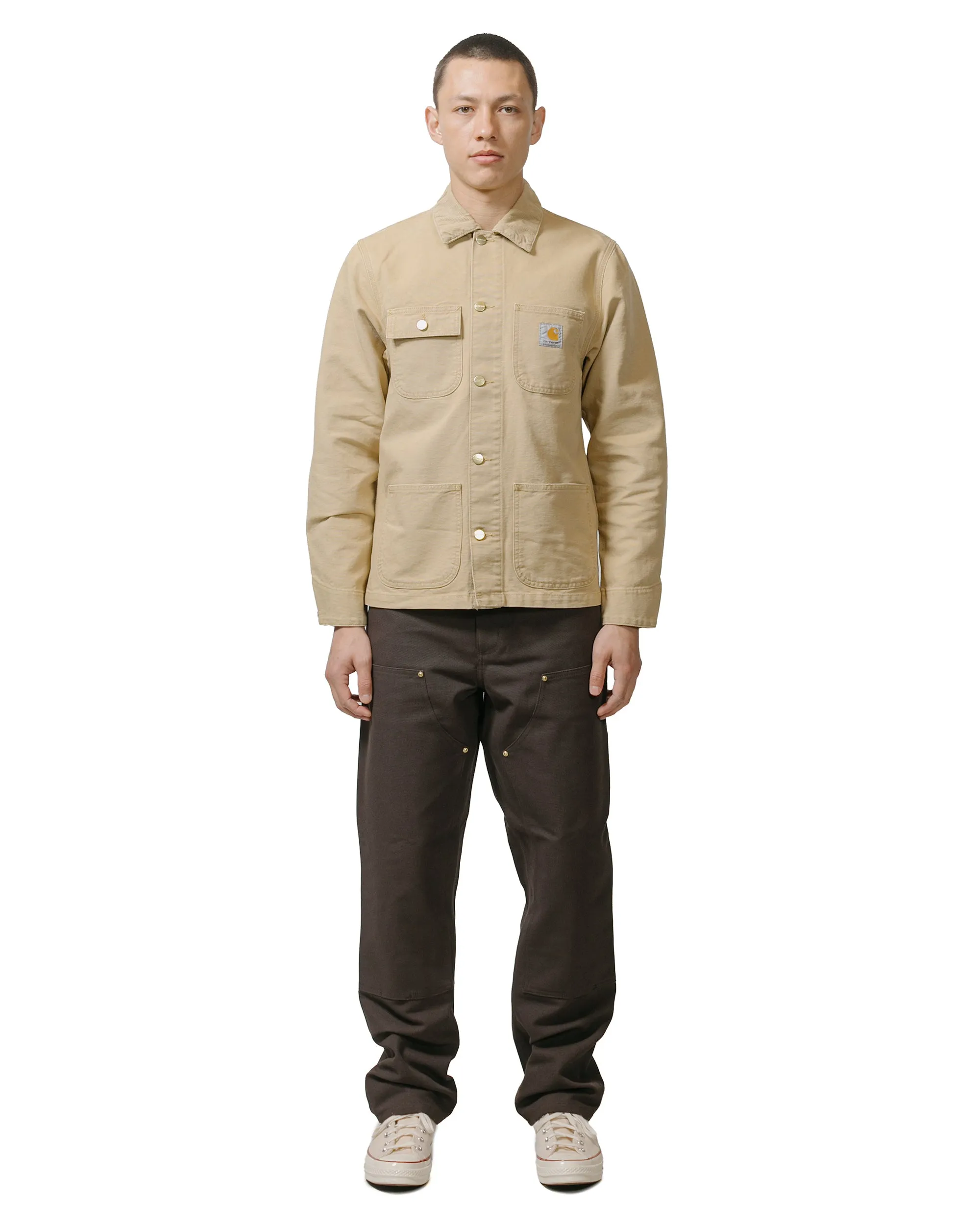 Carhartt W.I.P. Michigan Coat Canvas Bourbon/Bourbon Aged Canvas sold by Lost & Found product image thumbnail 4