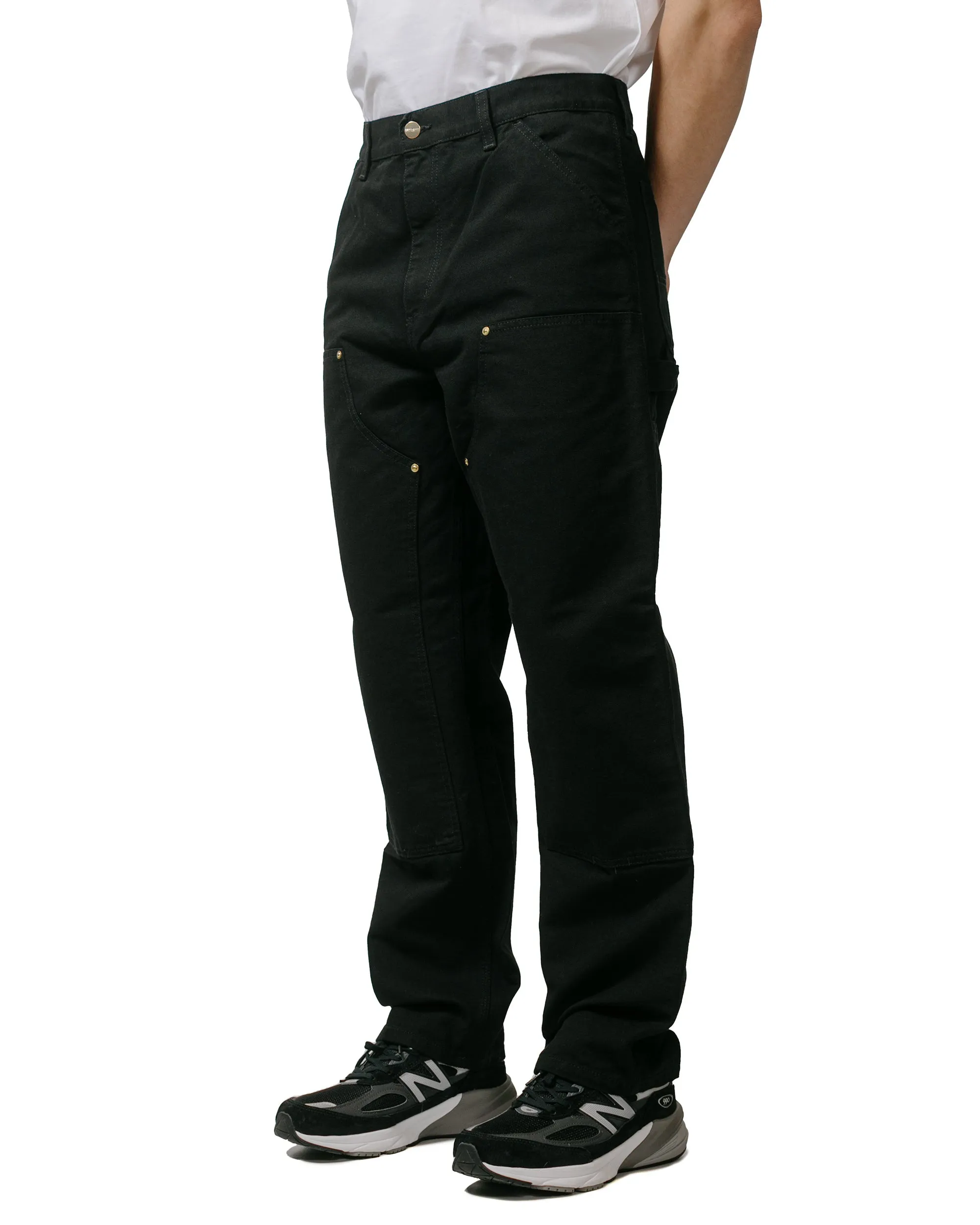 Carhartt W.I.P. Double Knee Pant Canvas Black Rinsed sold by Lost & Found product image thumbnail 2