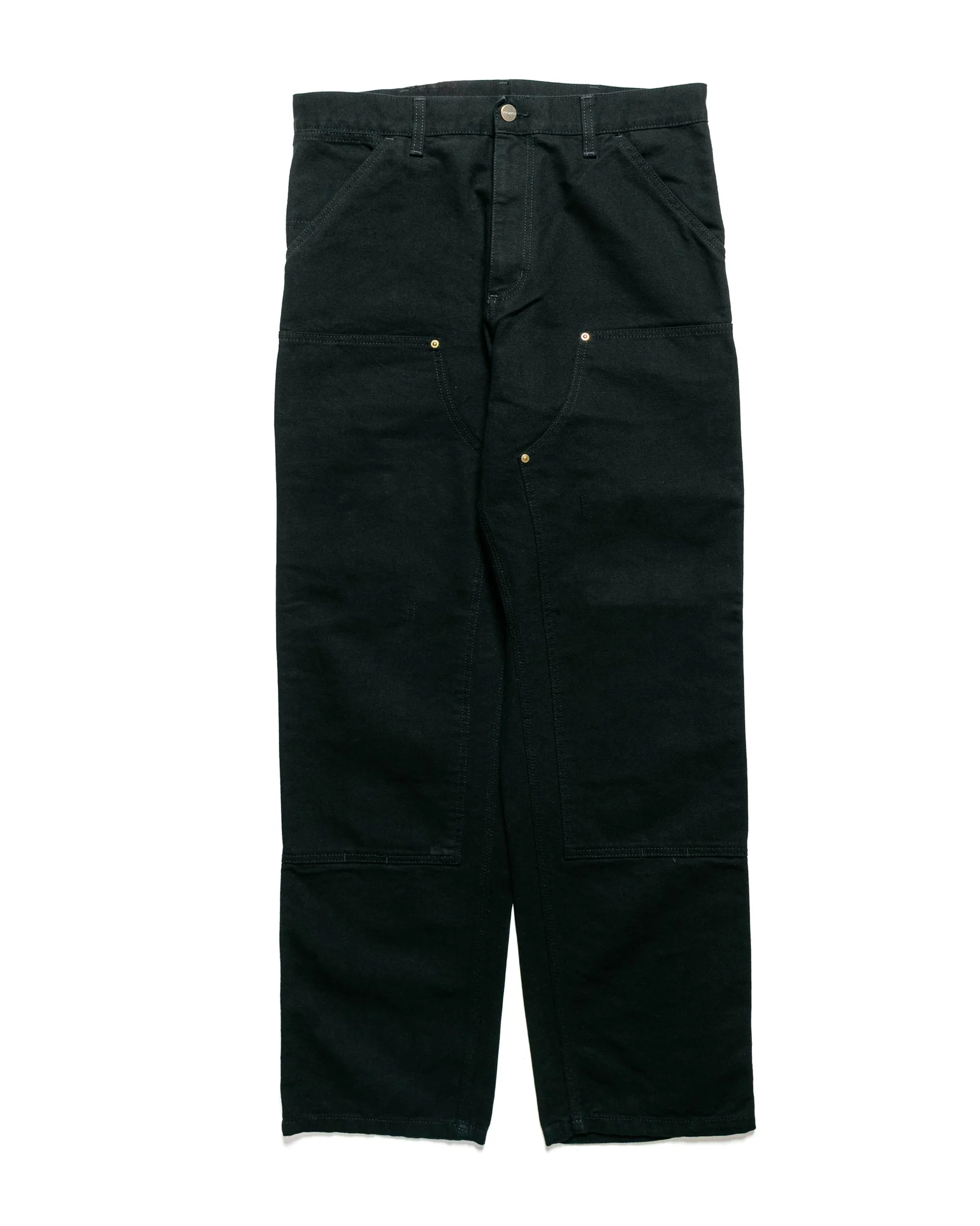 Carhartt W.I.P. Double Knee Pant Canvas Black Rinsed sold by Lost & Found