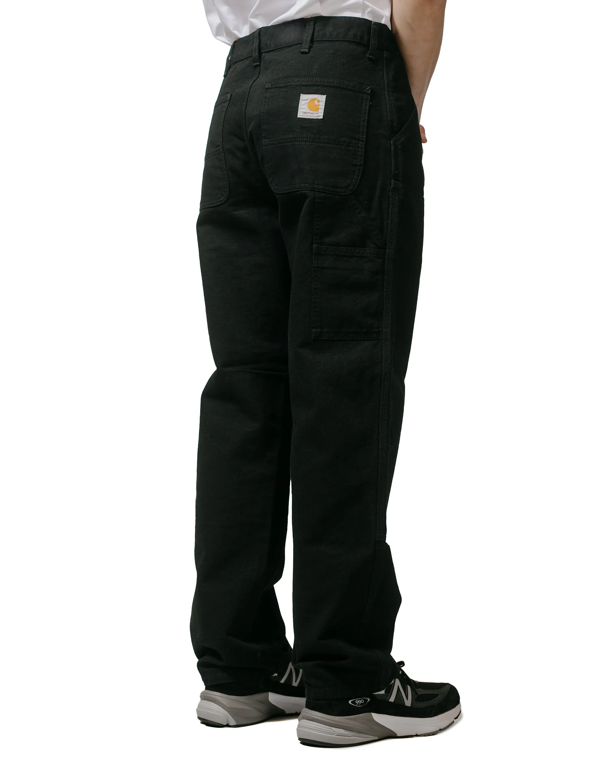 Carhartt W.I.P. Double Knee Pant Canvas Black Rinsed sold by Lost & Found product image thumbnail 3