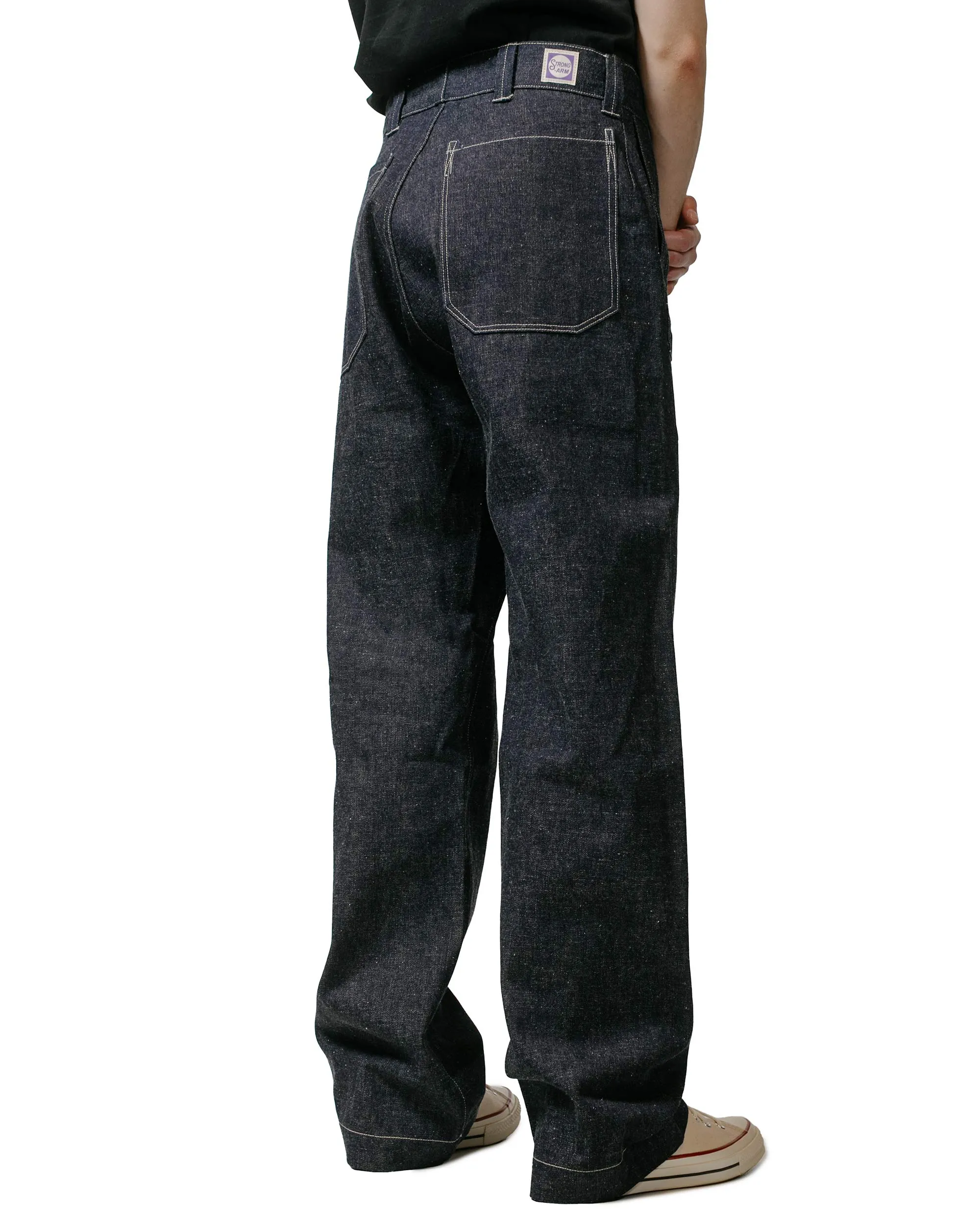 Warehouse Lot. JG-01 1910s Netmaker's Trousers Indigo Denim Original sold by Lost & Found product image thumbnail 3
