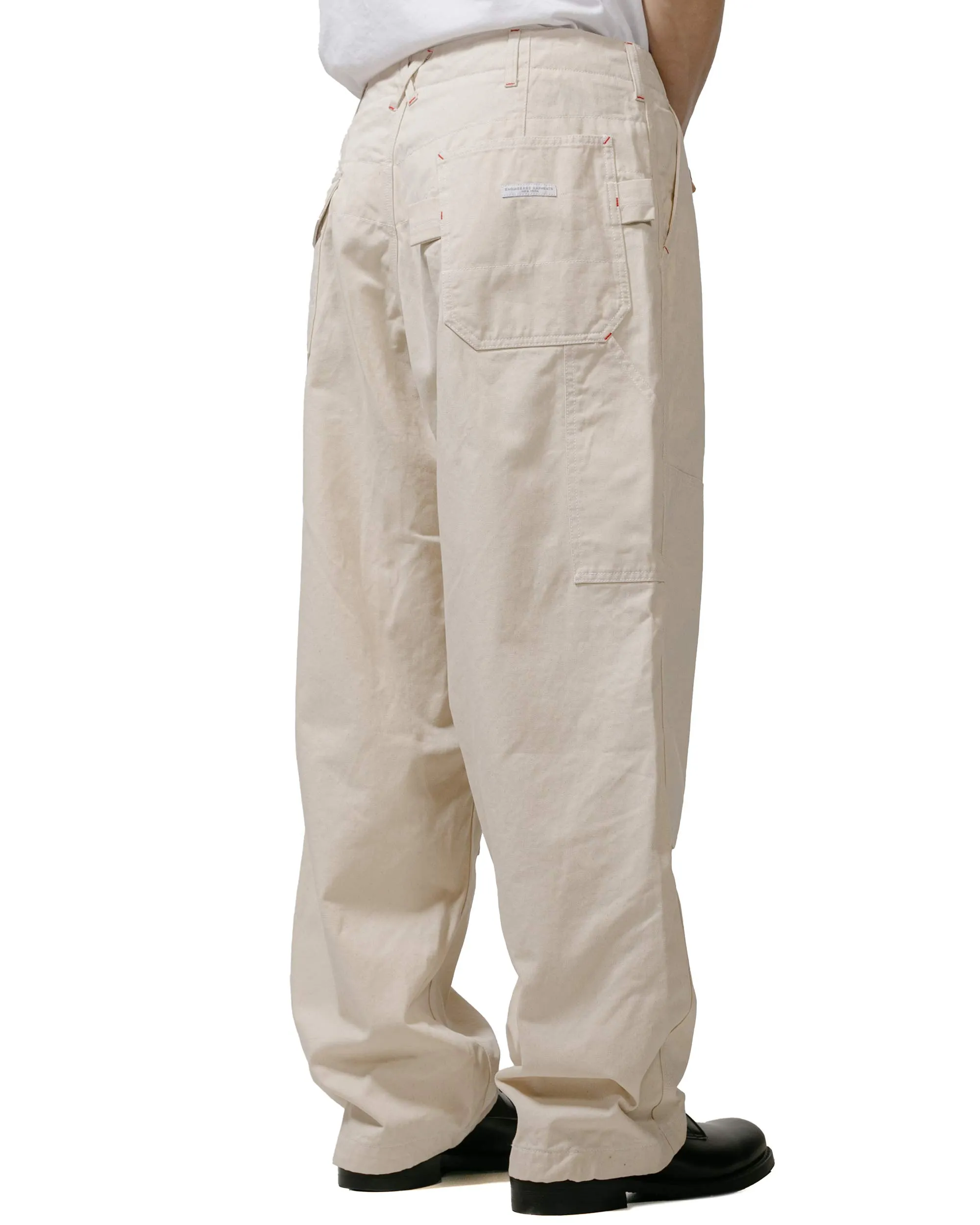 Engineered Garments Painter Pant Natural Chino Twill sold by Lost & Found product image thumbnail 3
