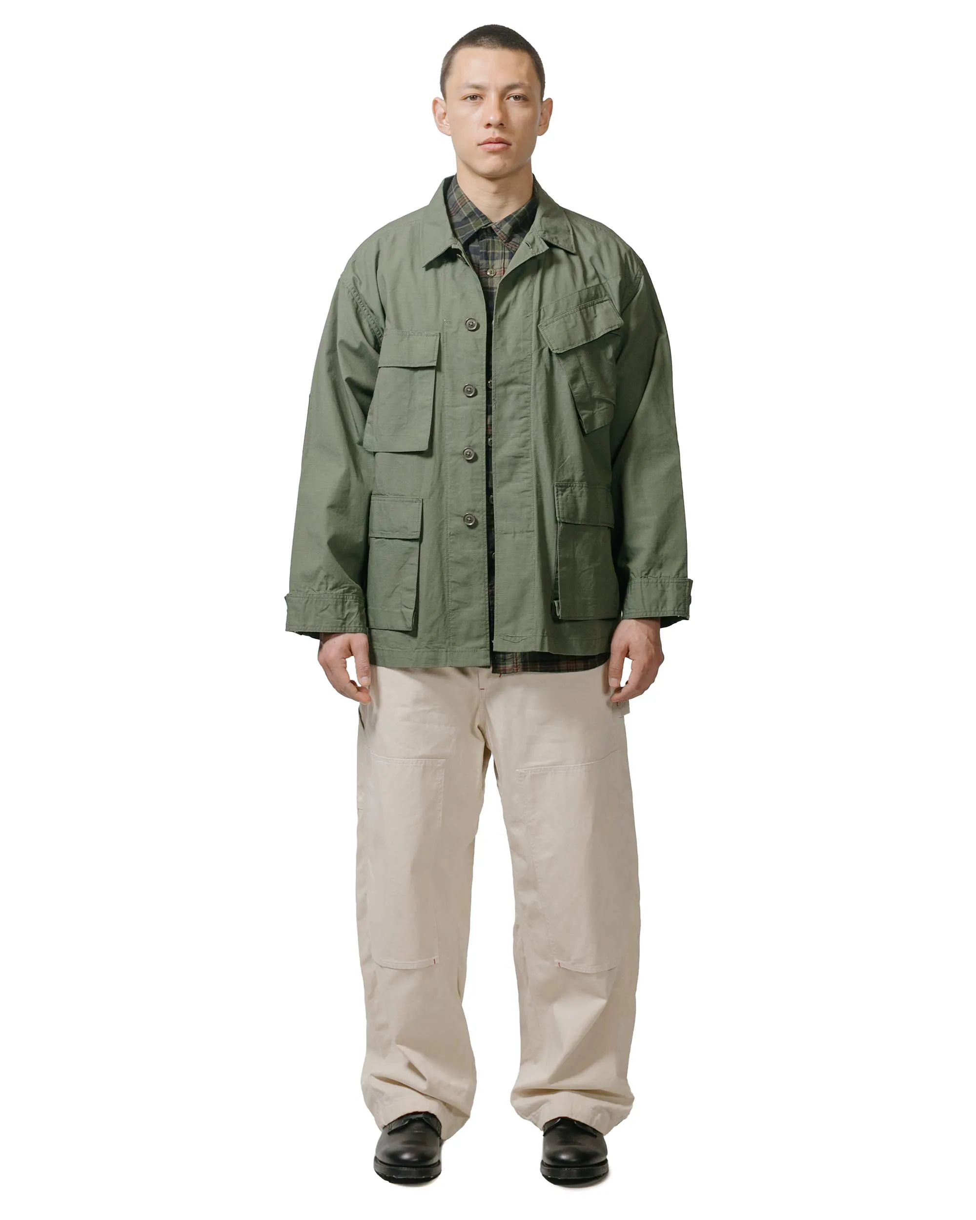 Engineered Garments Painter Pant Natural Chino Twill sold by Lost & Found product image thumbnail 4