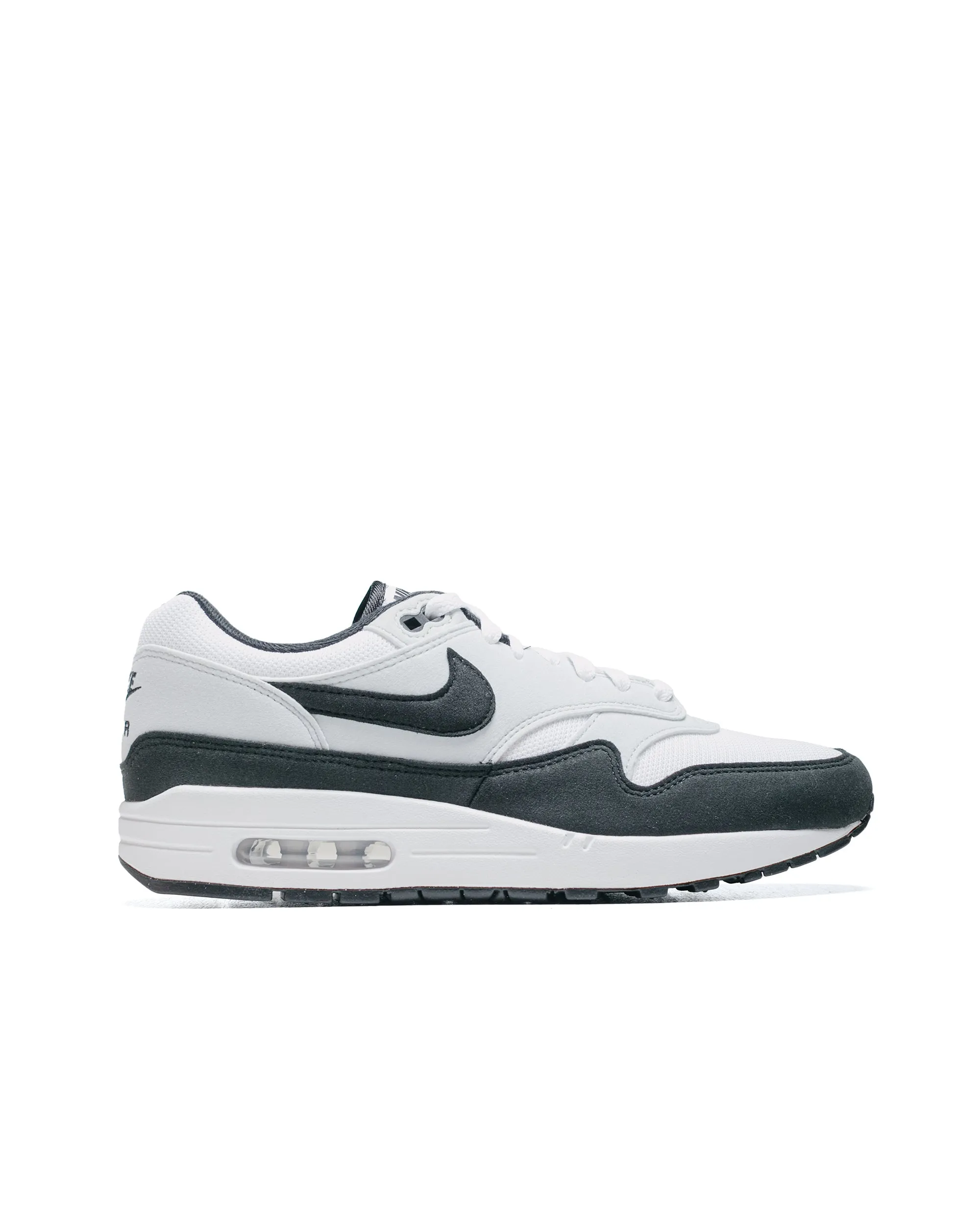 Nike Air Max 1 White/Black sold by Lost & Found