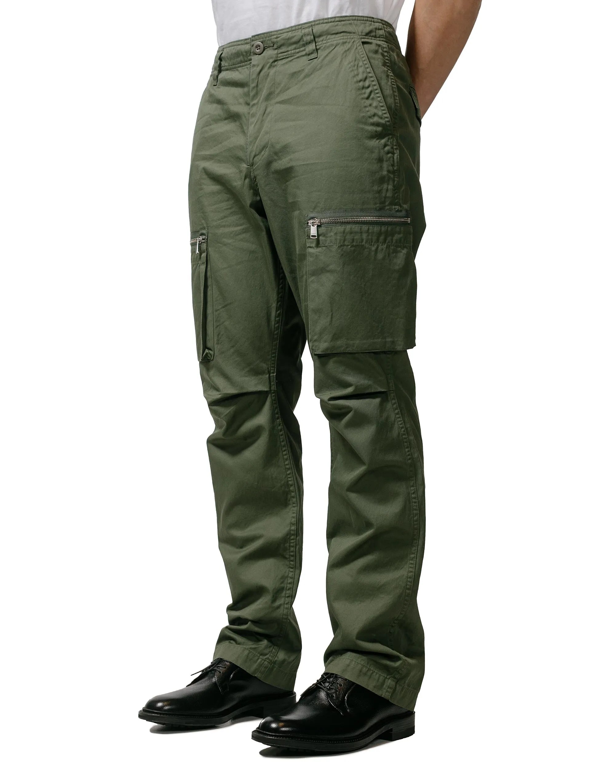 nonnative Trooper 6P Trousers Cotton Gabardine Olive sold by Lost & Found product image thumbnail 2