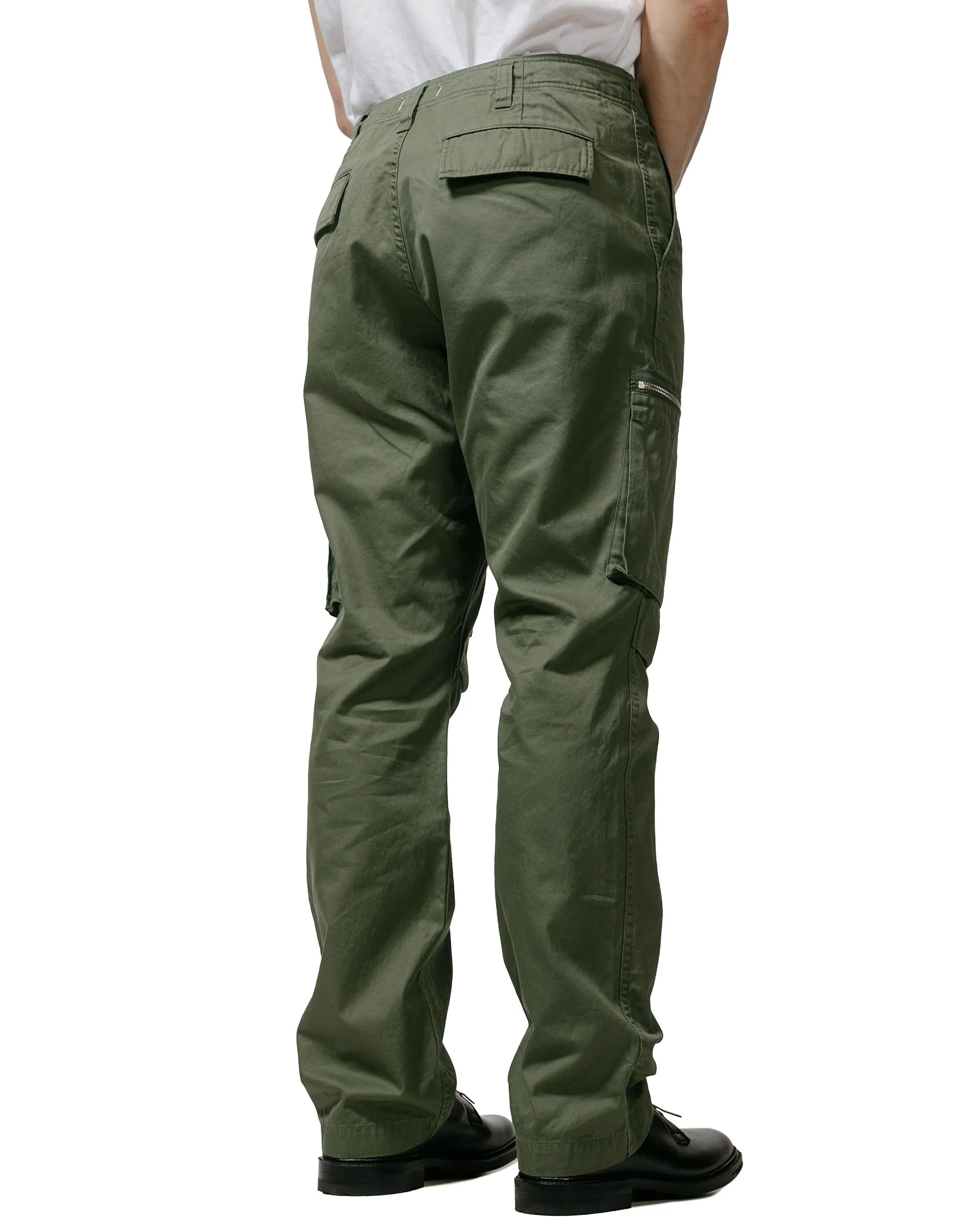 nonnative Trooper 6P Trousers Cotton Gabardine Olive sold by Lost & Found product image thumbnail 3