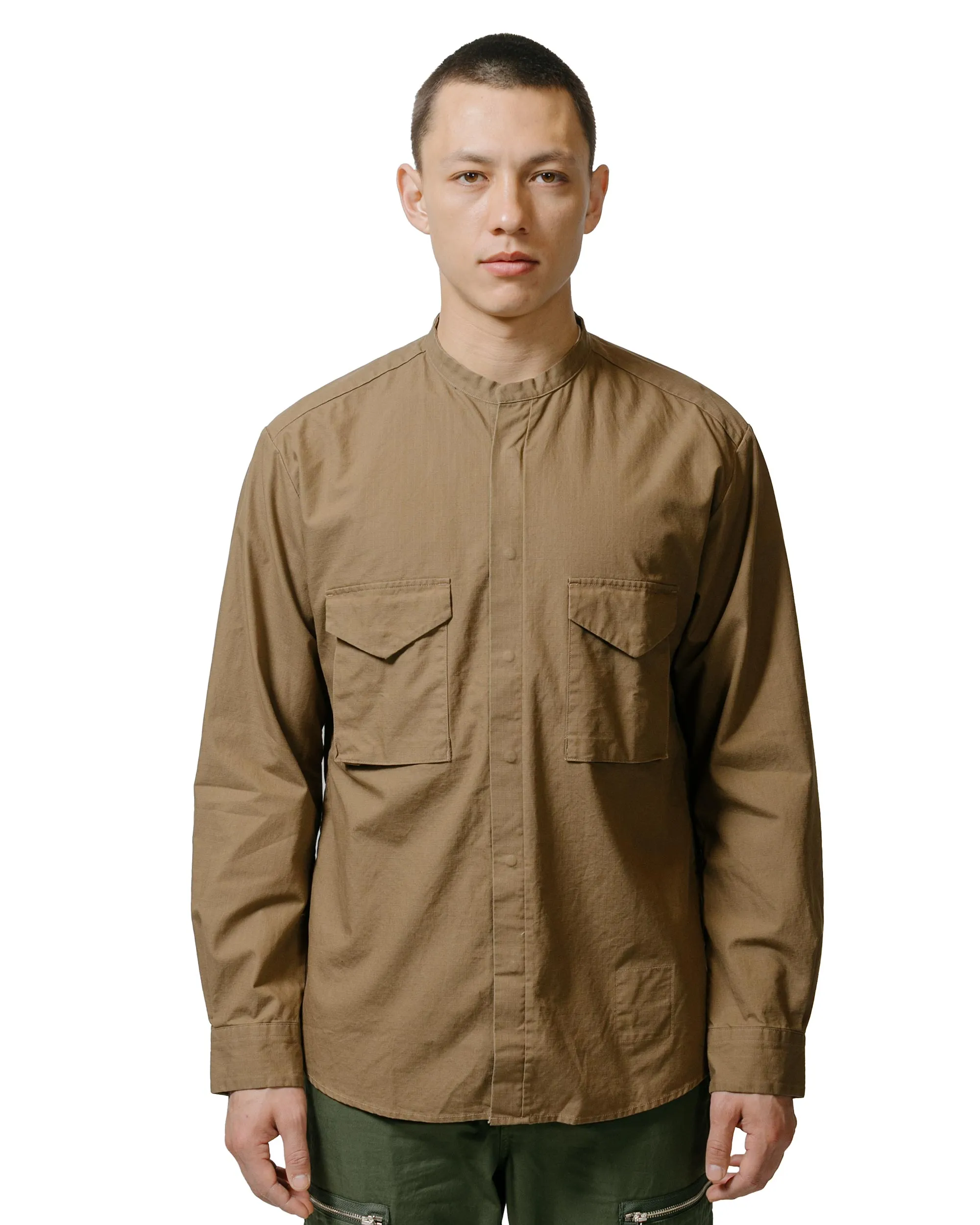 nonnative Trooper L/S Shirt Cotton Ripstop Light Brown sold by Lost & Found product image thumbnail 2