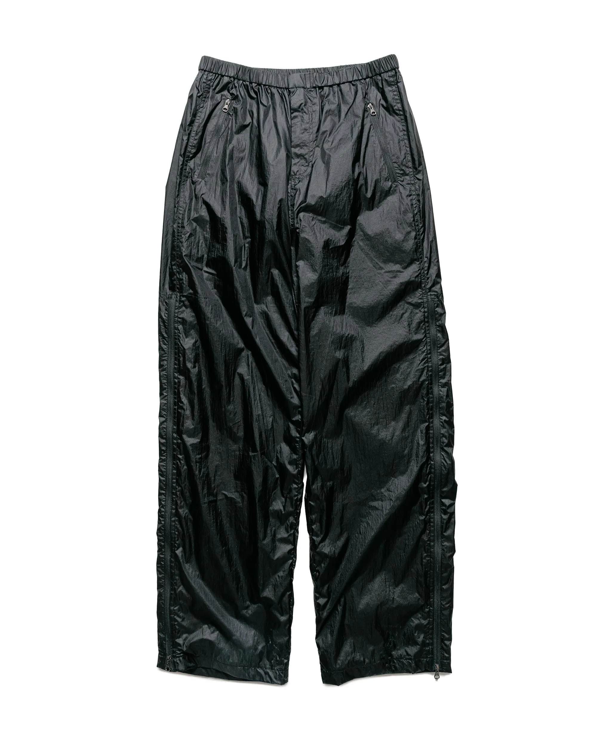 Amomento Nylon Banding Pants Black sold by Lost & Found