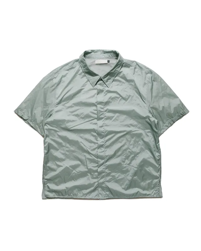 Amomento Nylon Short Sleeve Shirts Mint sold by Lost & Found