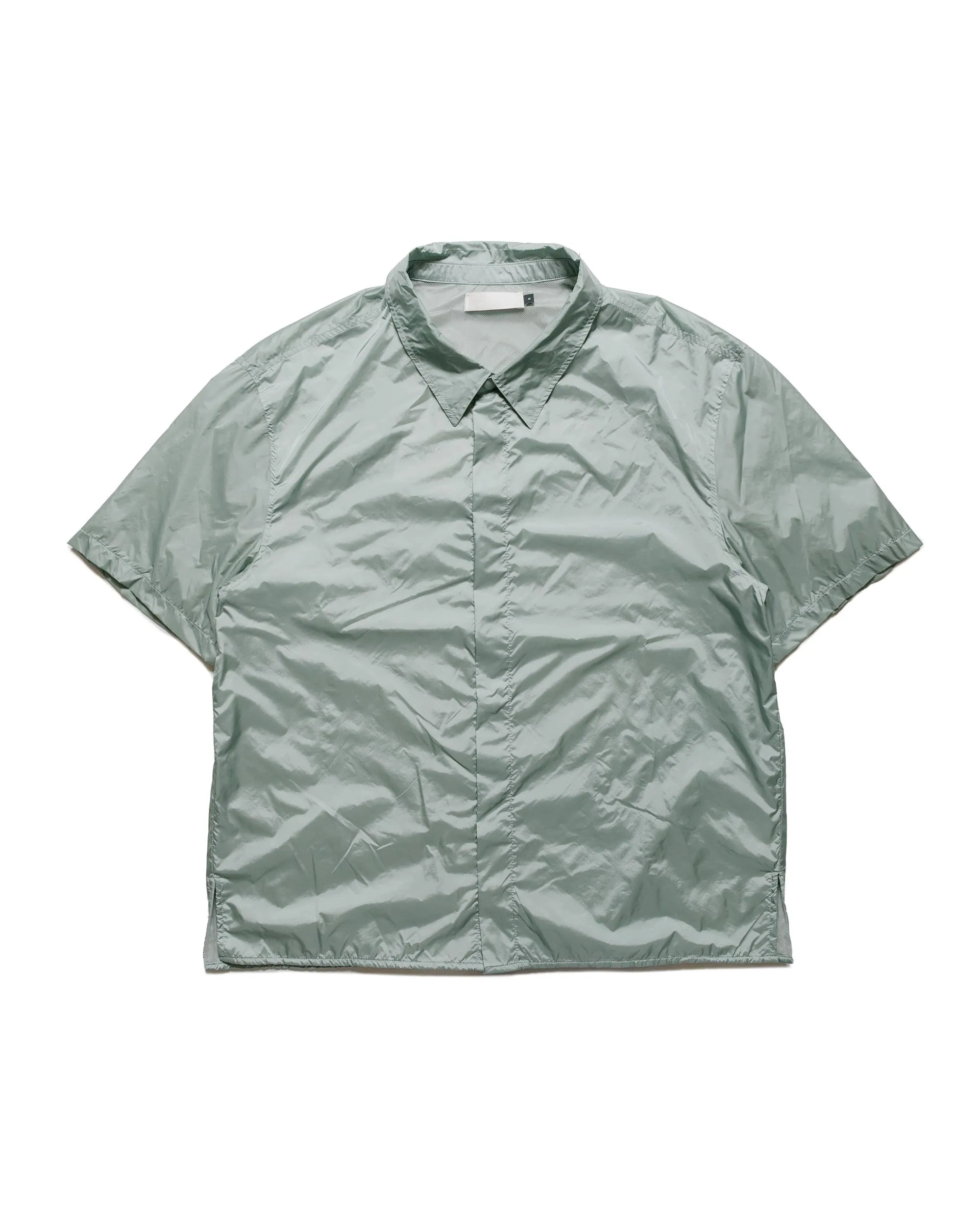 Amomento Nylon Short Sleeve Shirts Mint sold by Lost & Found
