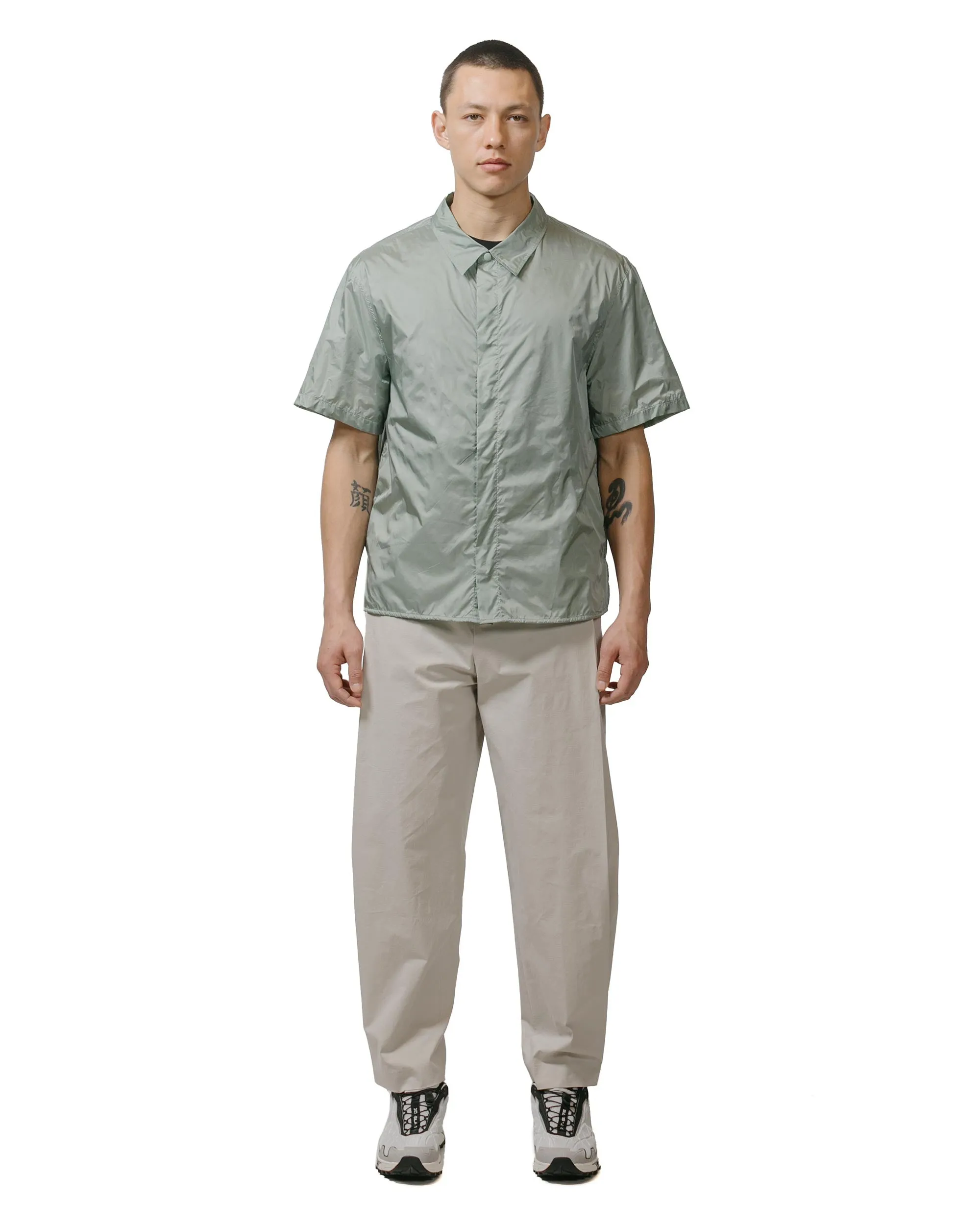 Amomento Nylon Short Sleeve Shirts Mint sold by Lost & Found product image thumbnail 4