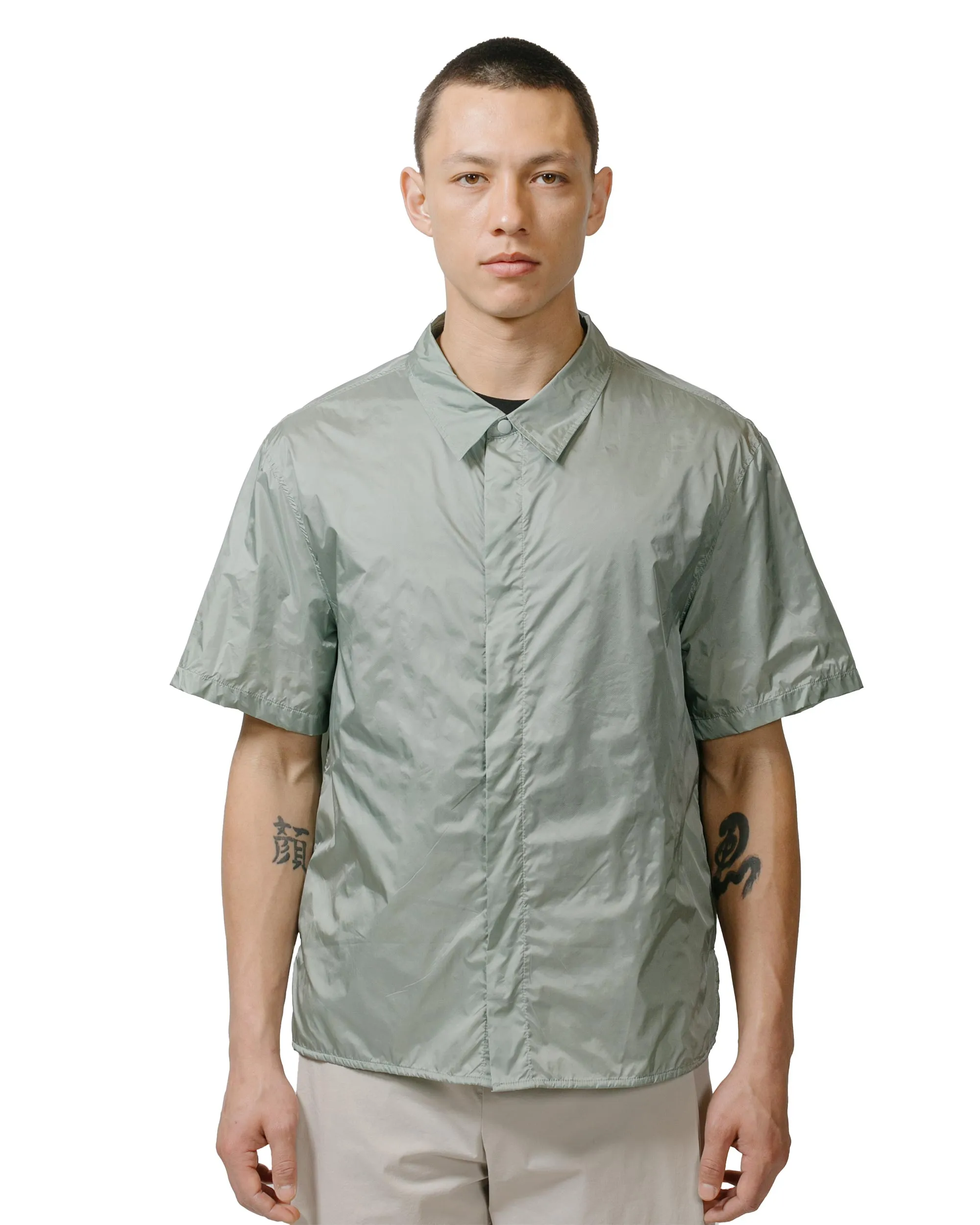 Amomento Nylon Short Sleeve Shirts Mint sold by Lost & Found product image thumbnail 2