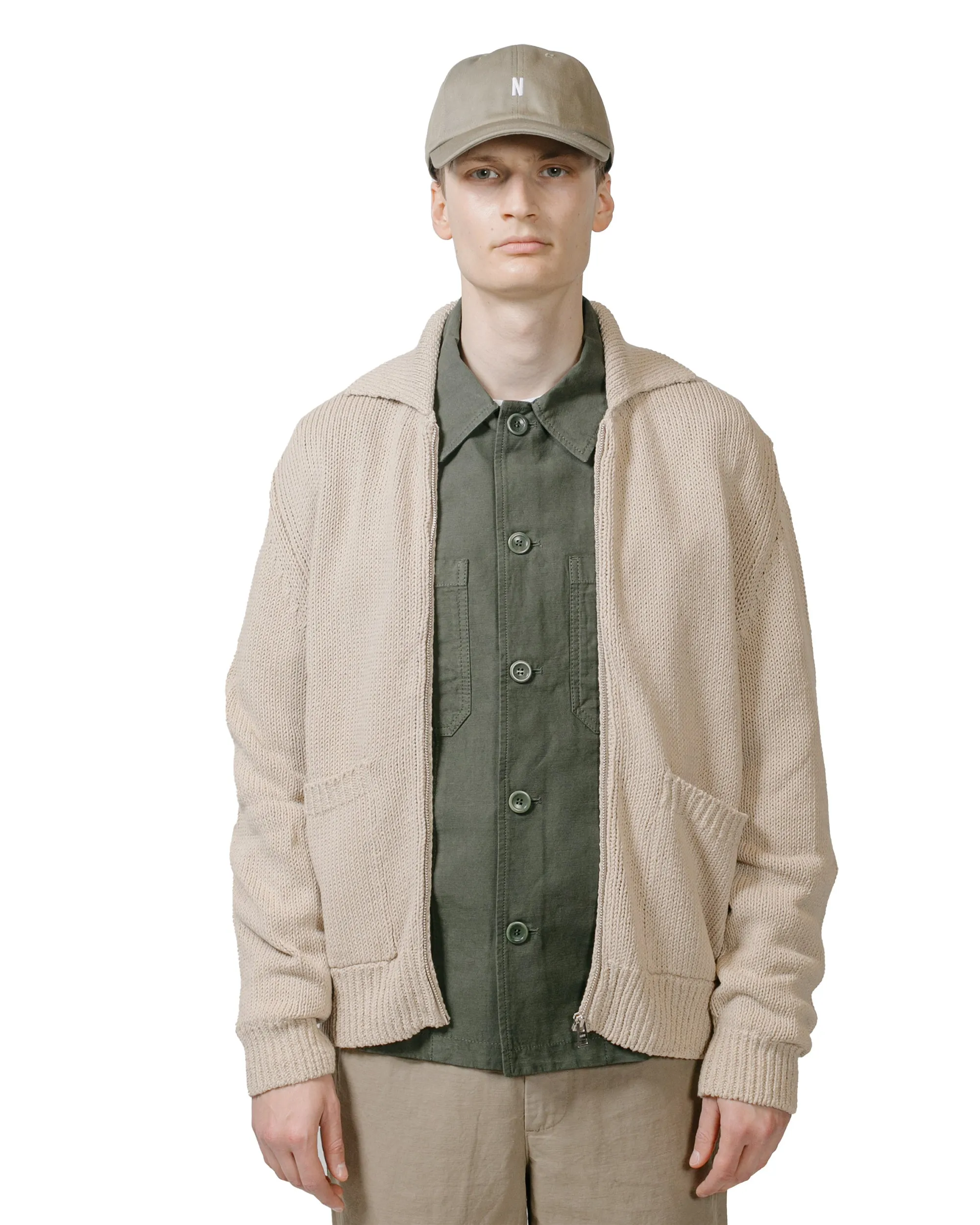 Norse Projects Erik Cotton Jacket Tan sold by Lost & Found product image thumbnail 2