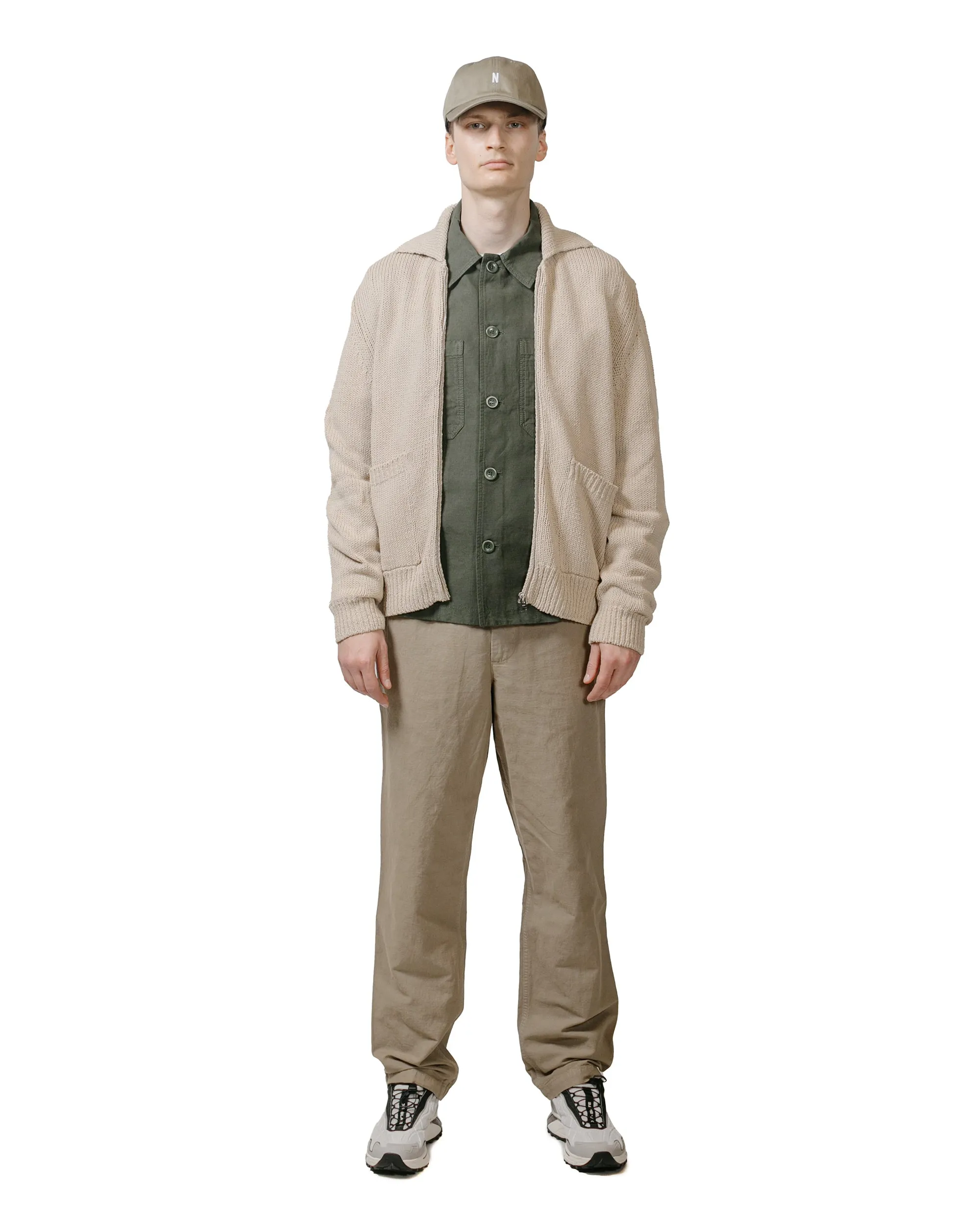 Norse Projects Erik Cotton Jacket Tan sold by Lost & Found product image thumbnail 4