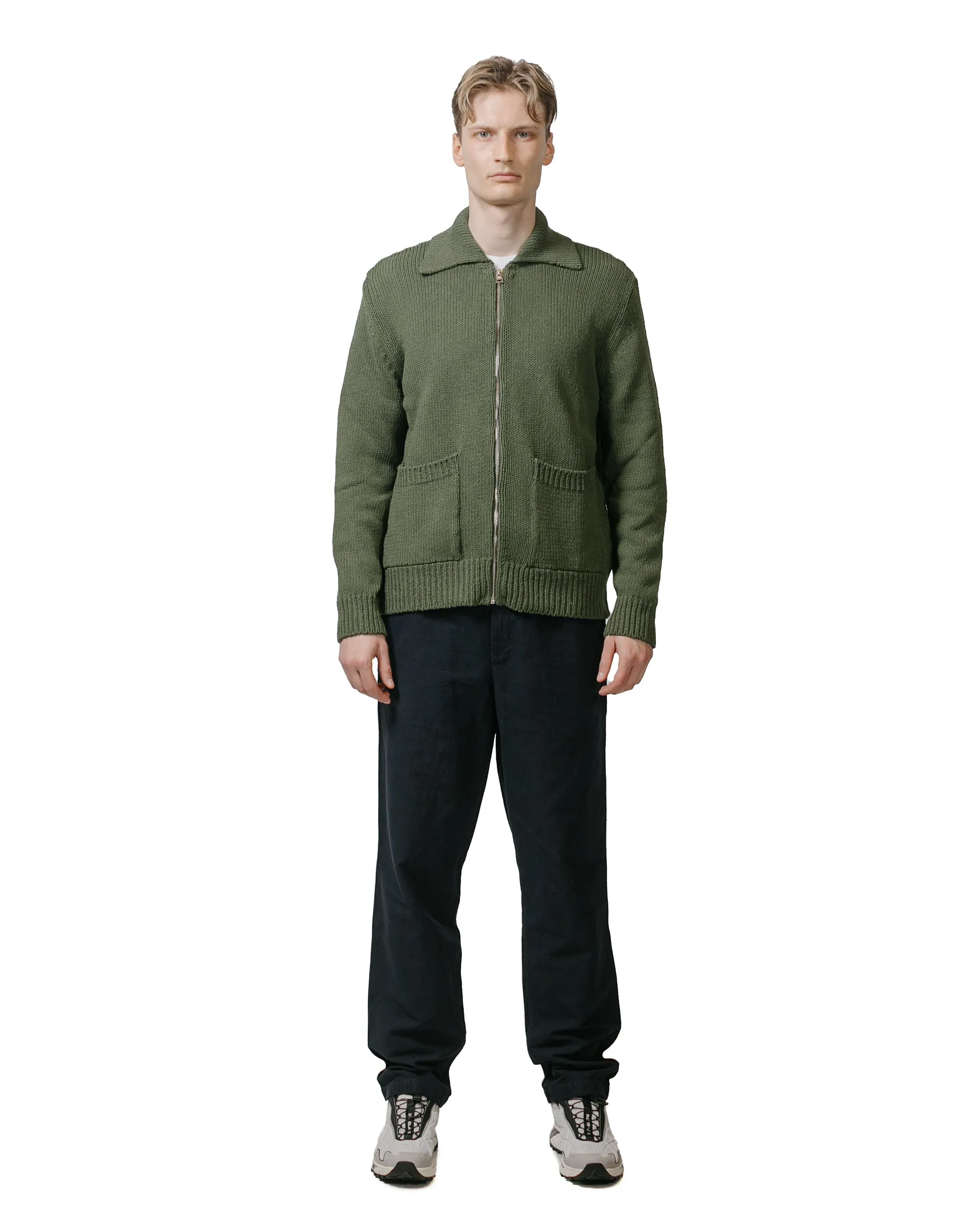 Norse Projects Erik Cotton Jacket Ivy Green sold by Lost & Found product image thumbnail 4