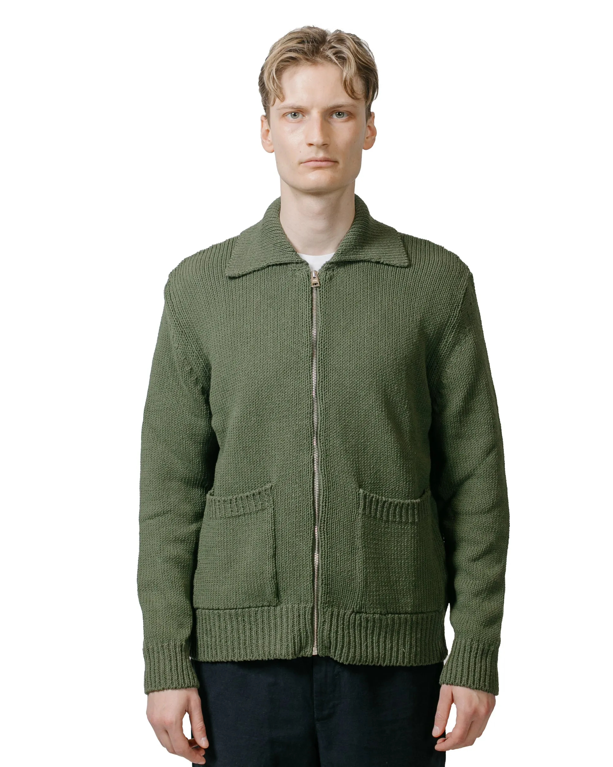 Norse Projects Erik Cotton Jacket Ivy Green sold by Lost & Found product image thumbnail 2