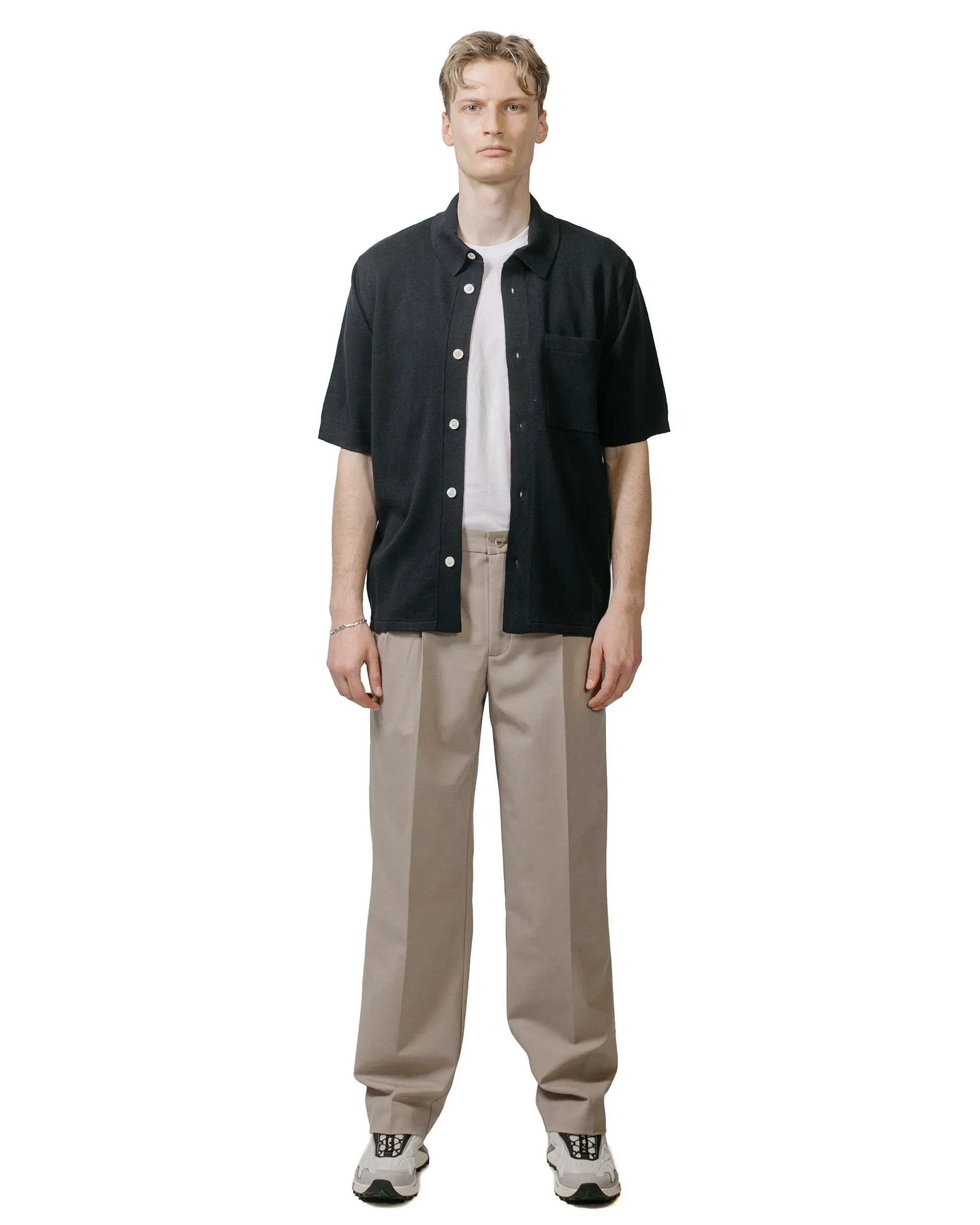 Norse Projects Rollo Cotton Linen SS Shirt Dark Navy sold by Lost & Found product image thumbnail 4