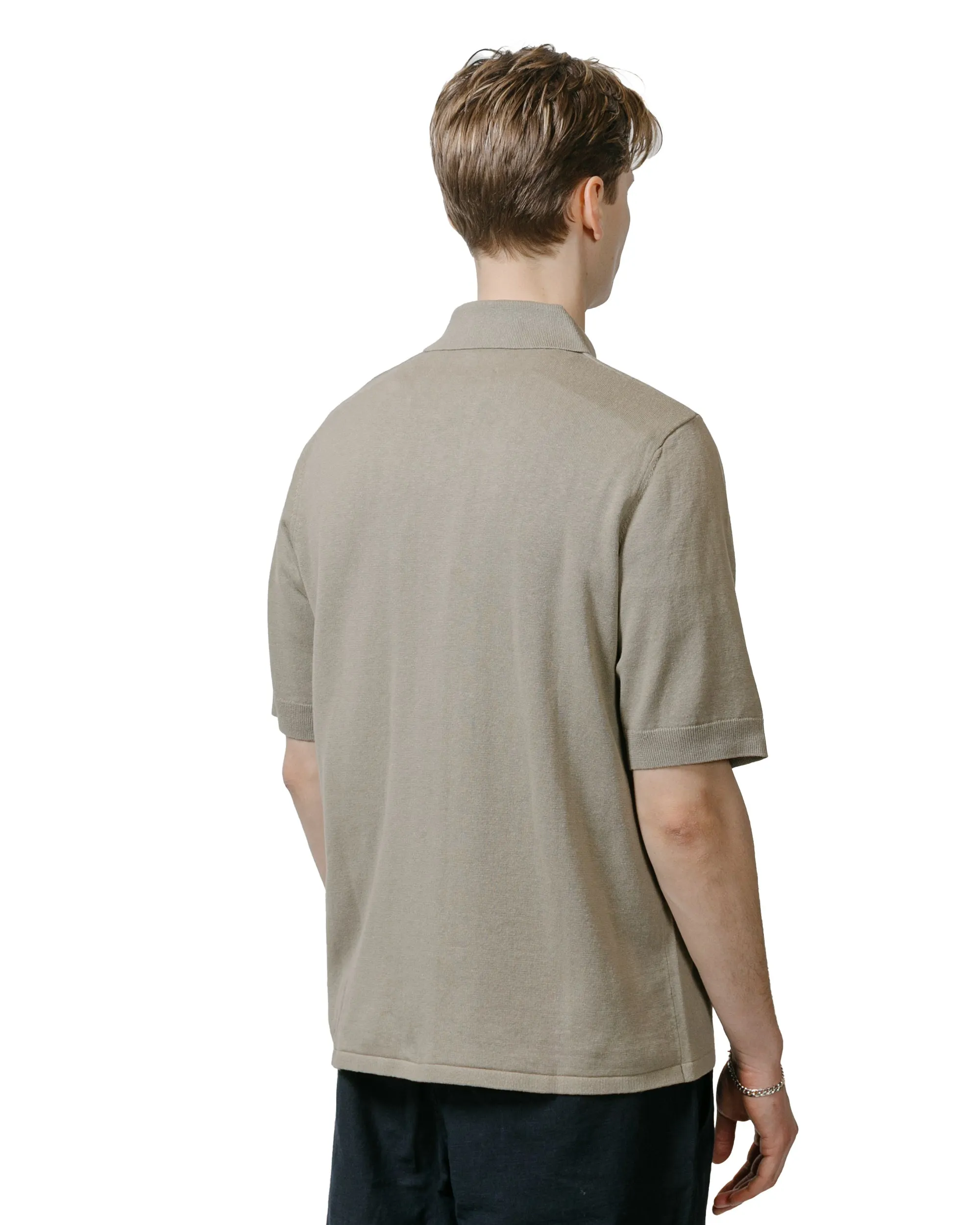 Norse Projects Rollo Cotton Linen SS Shirt Clay sold by Lost & Found product image thumbnail 3