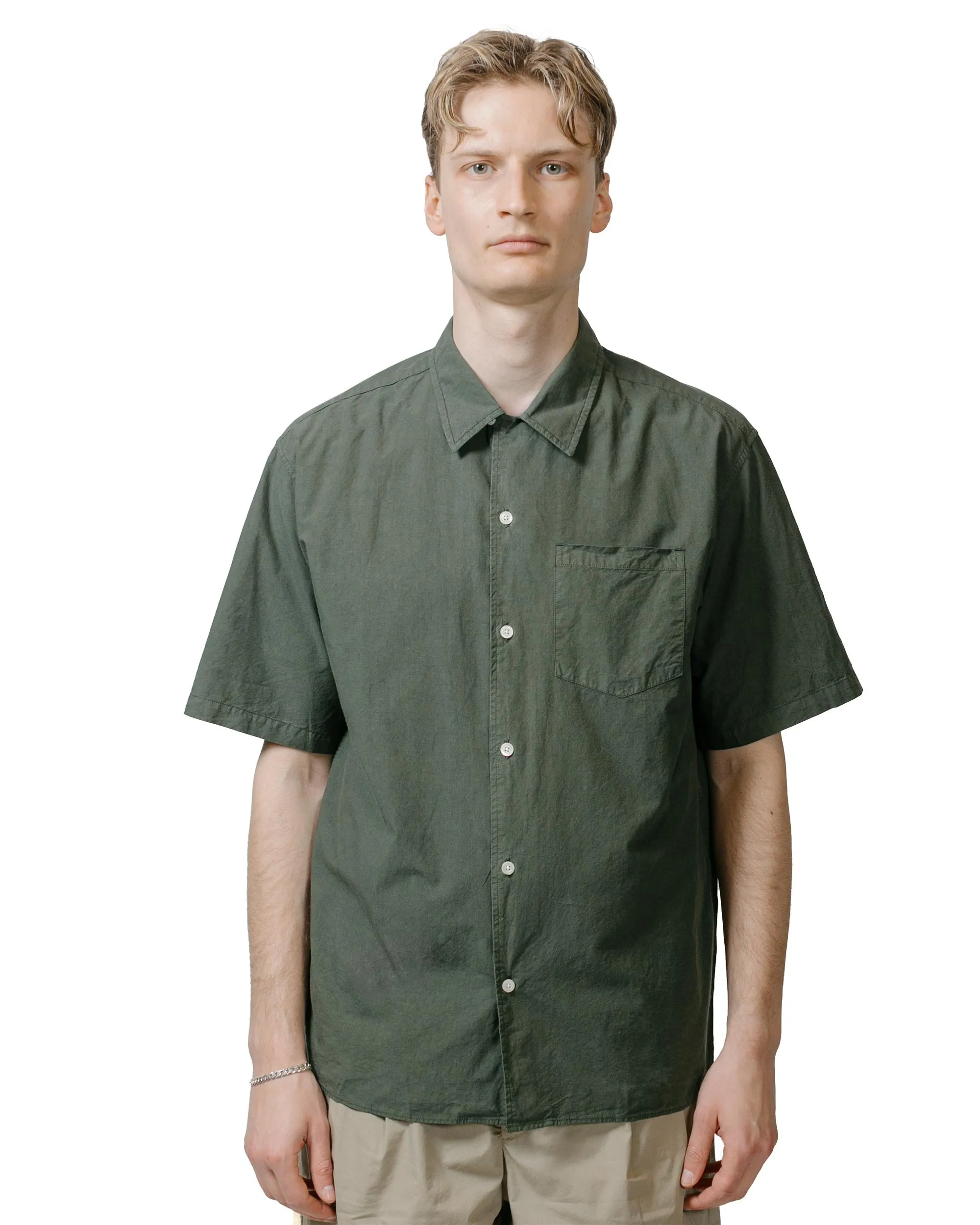 Norse Projects Carsten Cotton Tencel Spruce Green sold by Lost & Found product image thumbnail 2