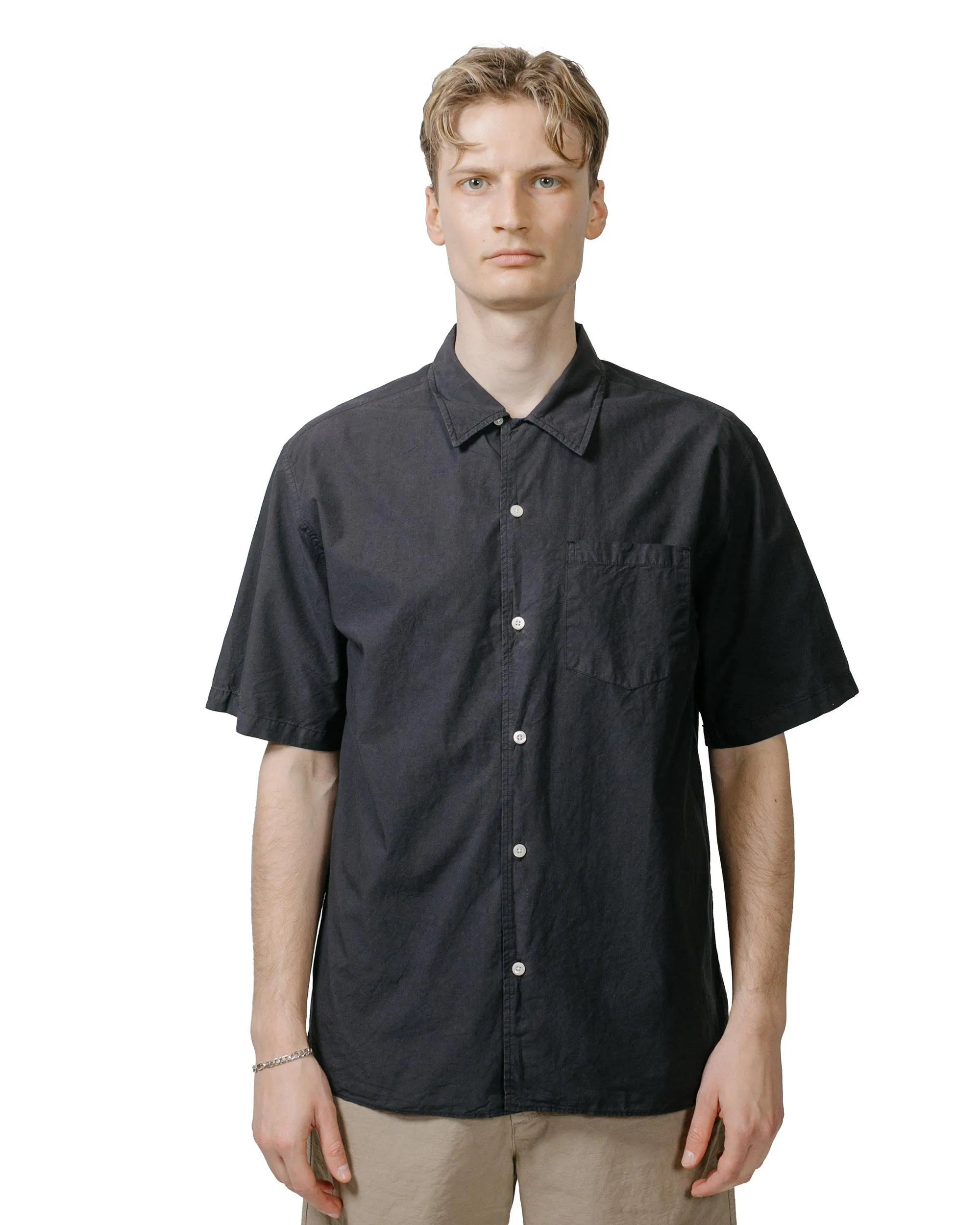 Norse Projects Carsten Cotton Tencel Dark Navy sold by Lost & Found product image thumbnail 2