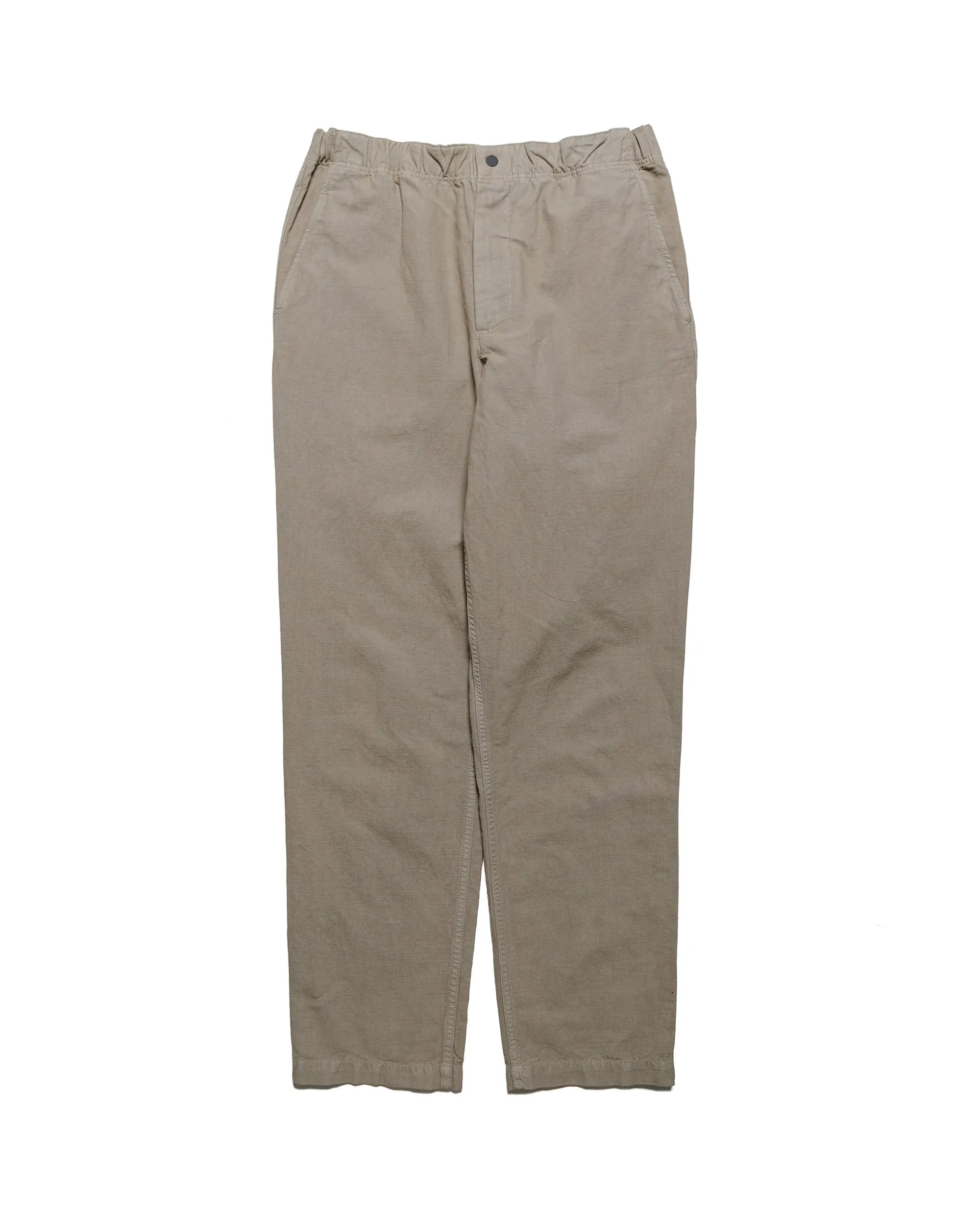 Norse Projects Ezra Relaxed Cotton Linen Trouser Clay sold by Lost & Found