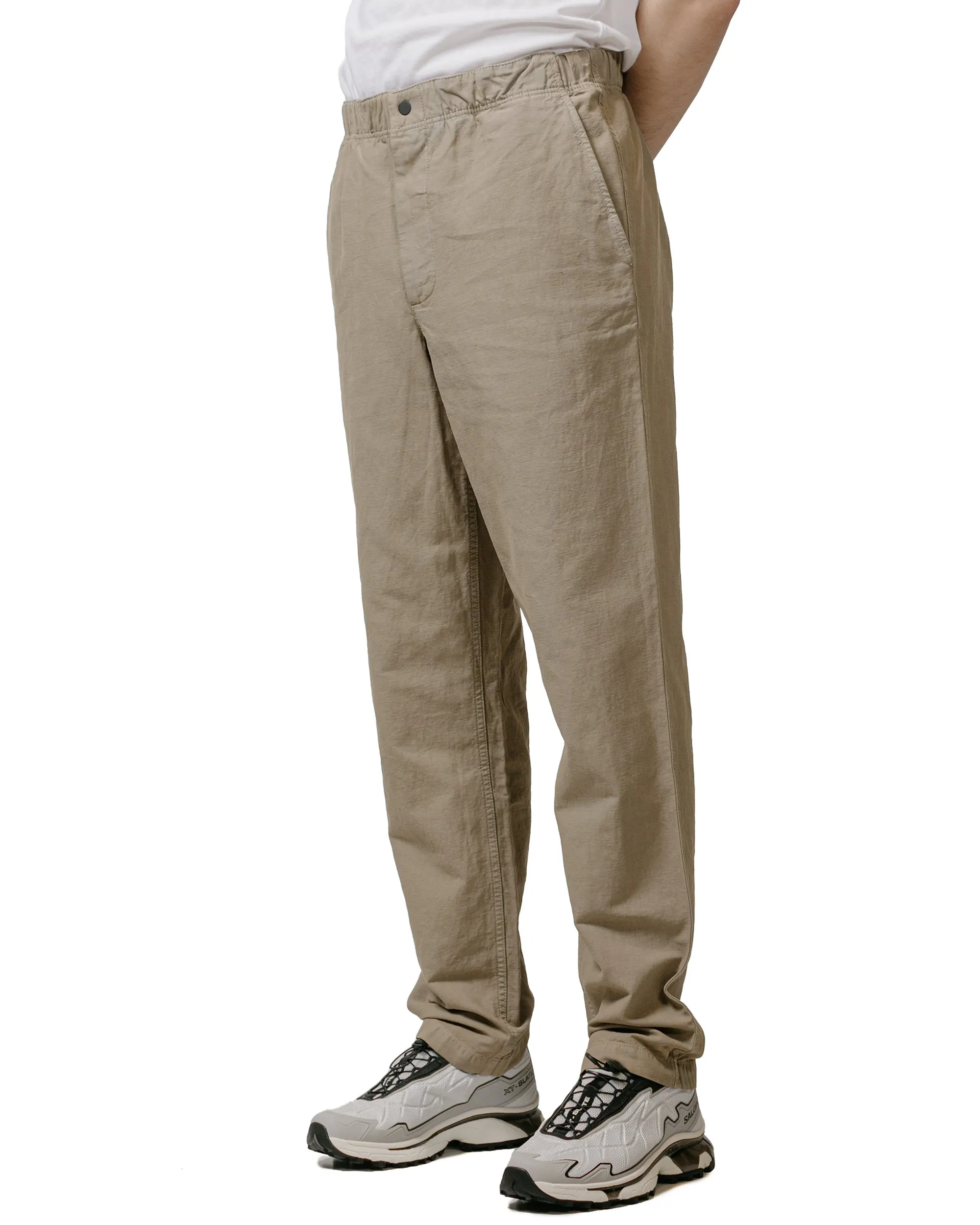 Norse Projects Ezra Relaxed Cotton Linen Trouser Clay sold by Lost & Found product image thumbnail 2