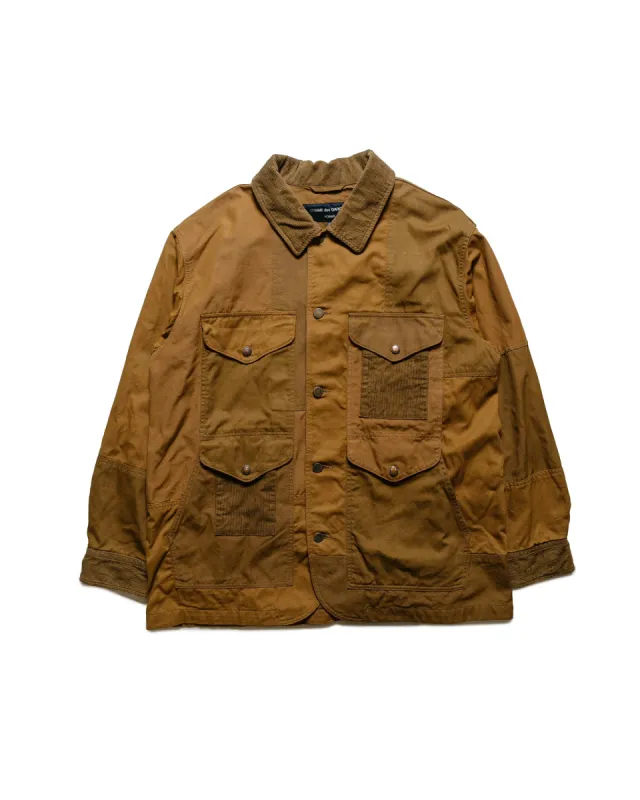 Comme des Garçons HOMME Cotton Drill Jacket Brown sold by Lost & Found