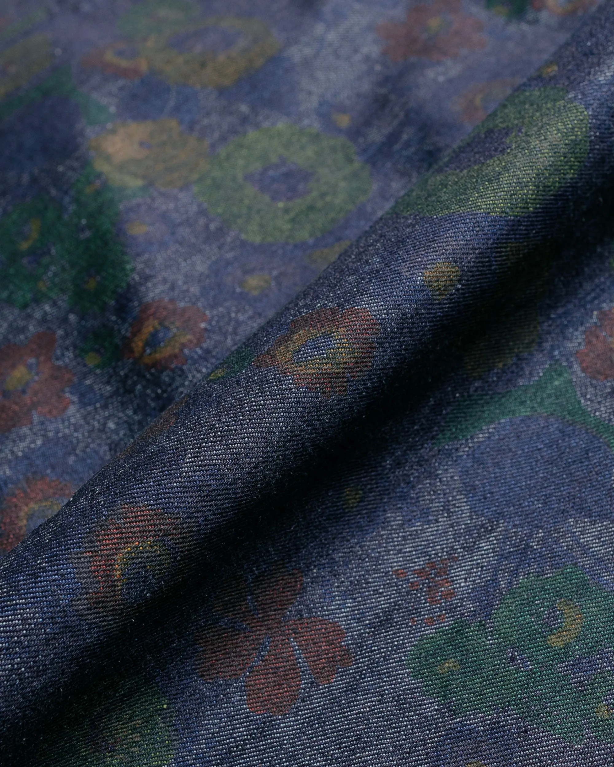 Engineered Garments Fatigue Pant Indigo Floral Print Denim sold by Lost & Found product image thumbnail 5