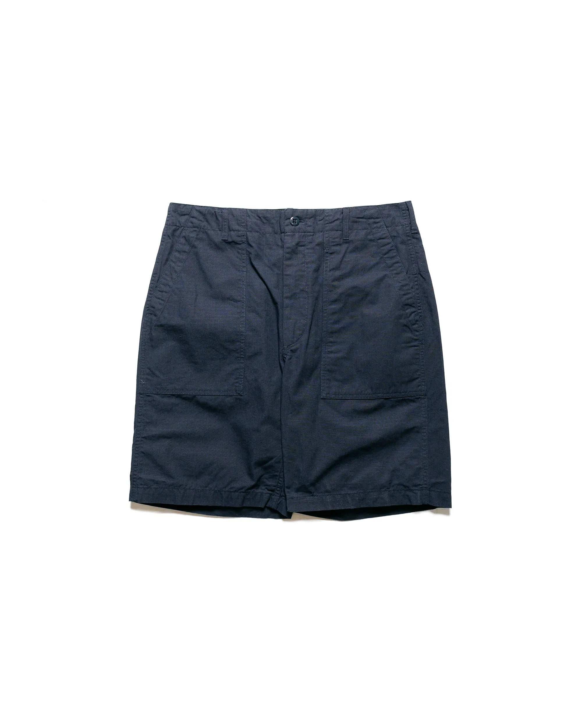 Engineered Garments Fatigue Short Dark Navy Cotton Ripstop sold by Lost & Found