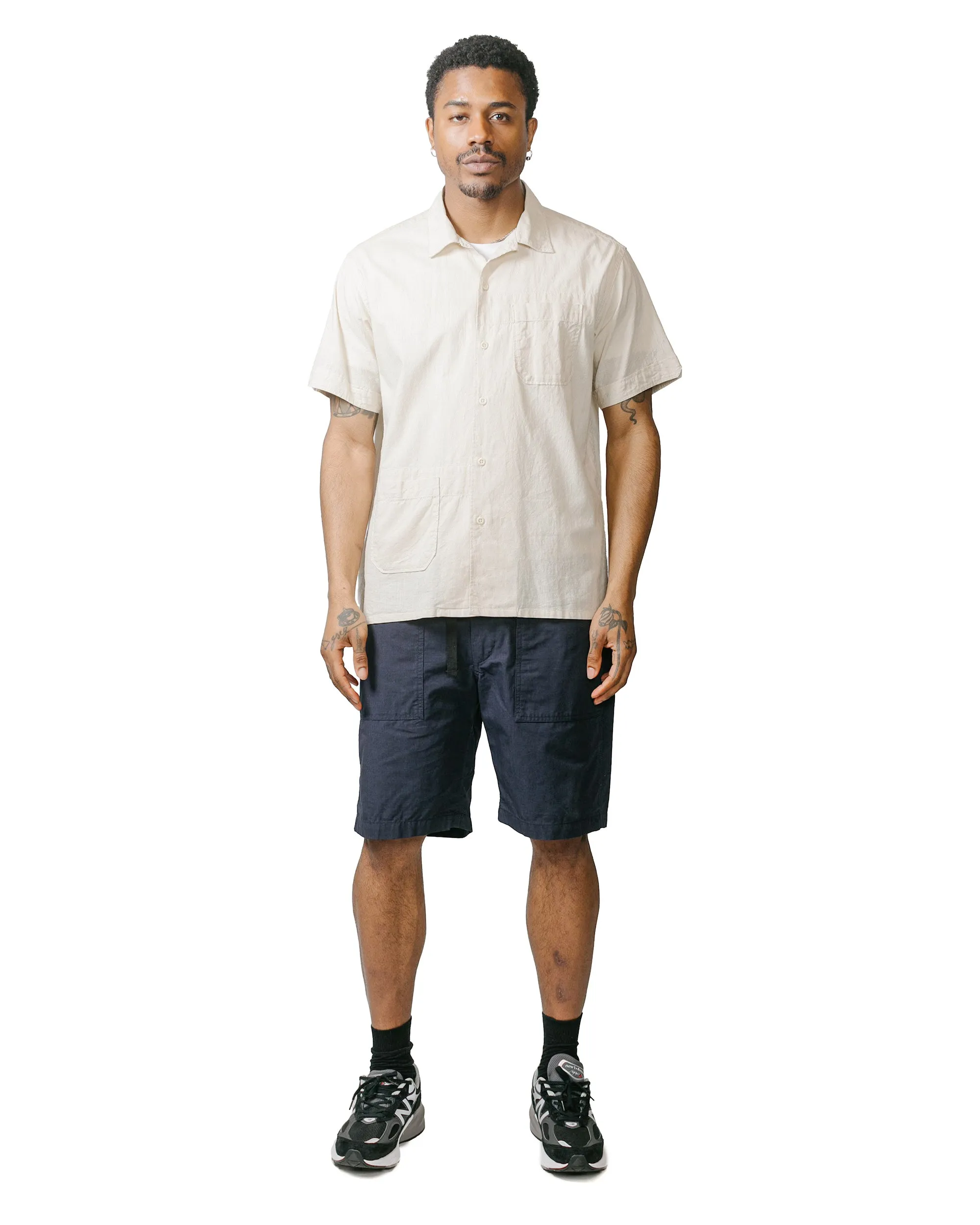 Engineered Garments Fatigue Short Dark Navy Cotton Ripstop sold by Lost & Found product image thumbnail 4