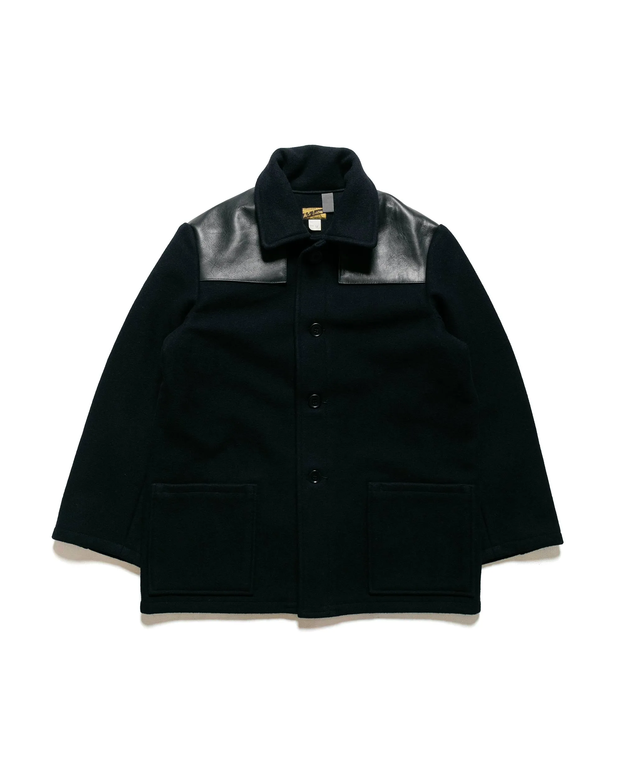 The Real McCoy's MJ23125 Wool Donkey Jacket Navy sold by Lost & Found