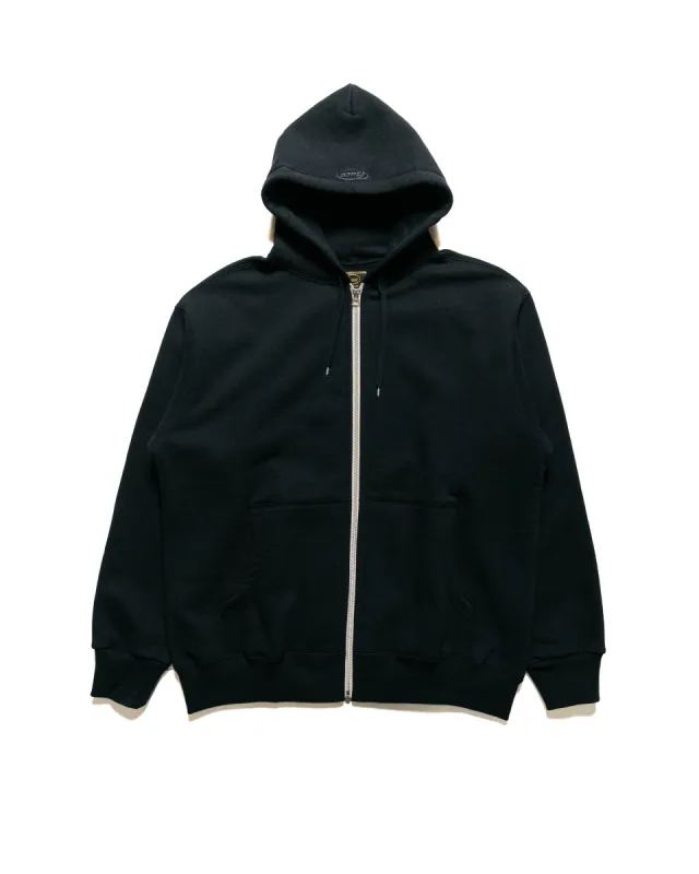 The Real McCoy's BC23101 Buco F/Z Parka Sweatshirt Black sold by Lost & Found